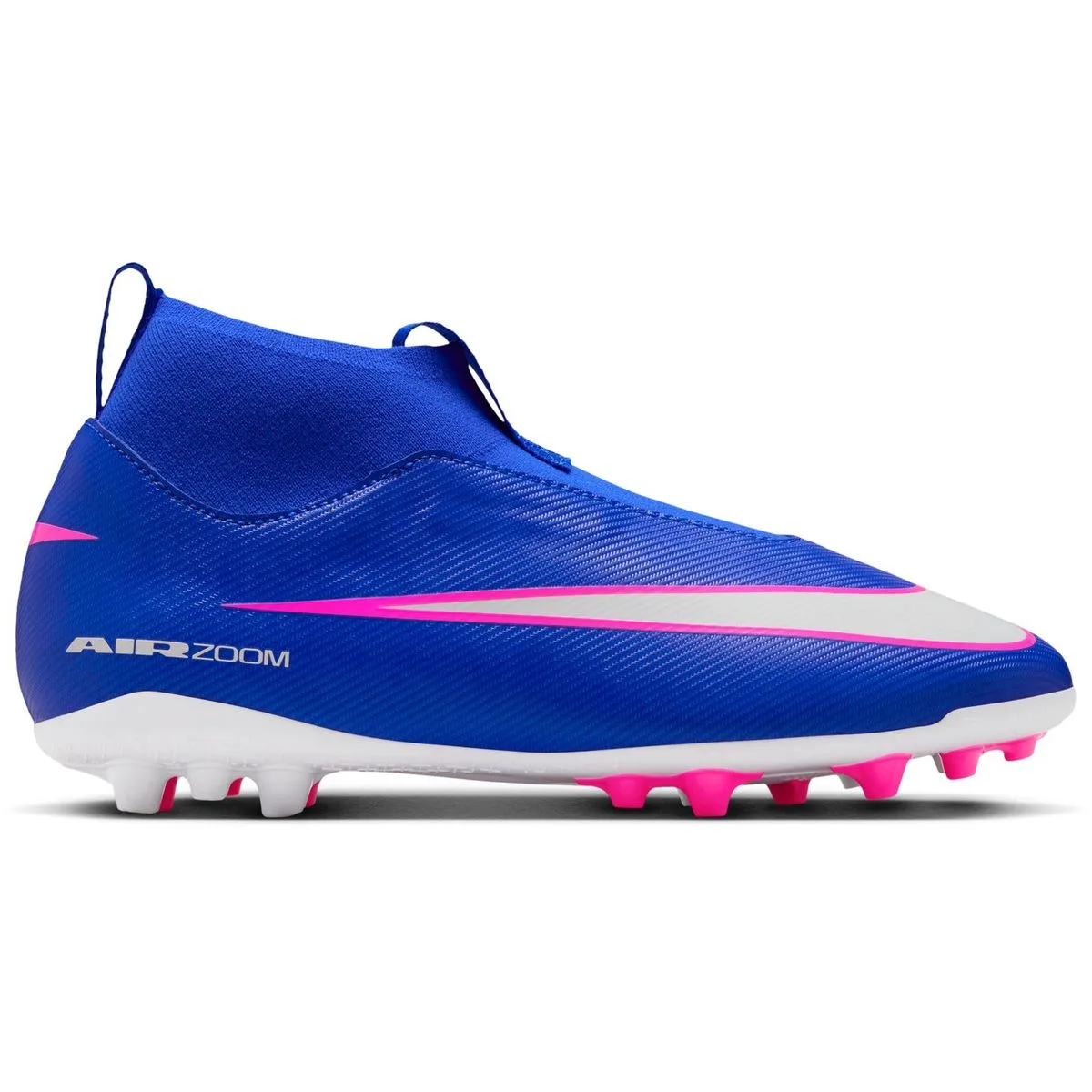 Mercurial Superfly 10 Academy emyemy Artificial-Grass High- Kinder Nockenschuhe, blau, Größe 36 ½ 36 ½