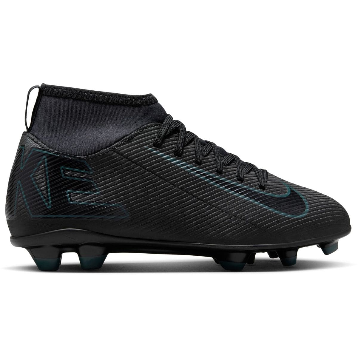 Mercurial Superfly 10 MG High- Kinder Nockenschuhe, schwarz, Größe 36 36