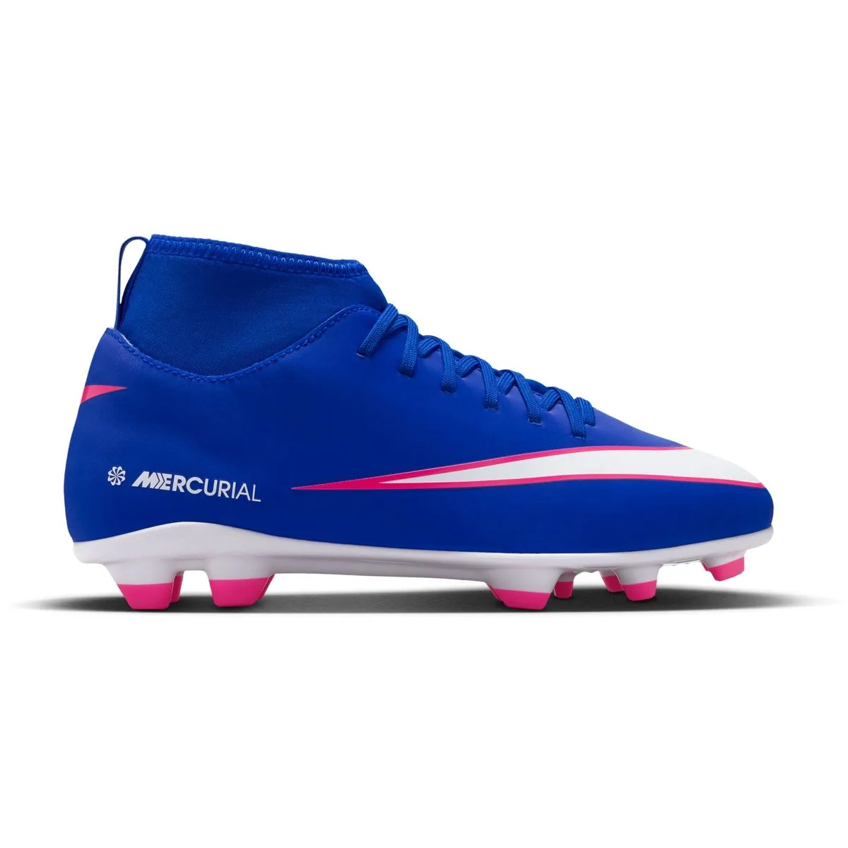 Mercurial Superfly 10 MG High- Kinder Nockenschuhe, blau, Größe 38 38