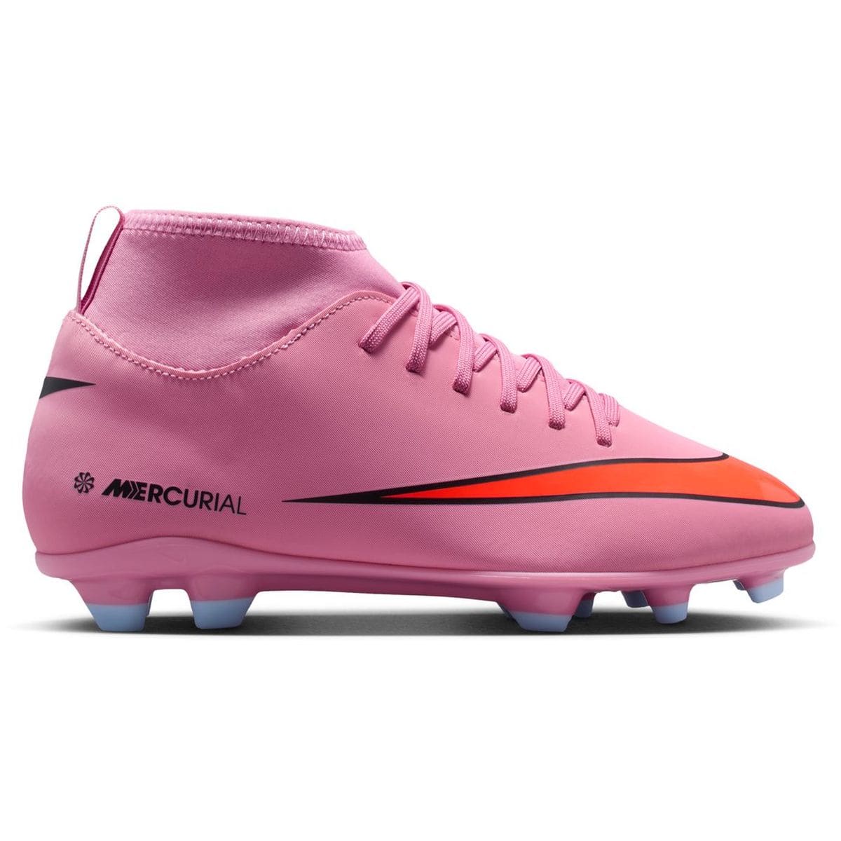 Mercurial Superfly 10 MG High- Kinder Nockenschuhe, rosa, Größe 33 ½ 33 ½