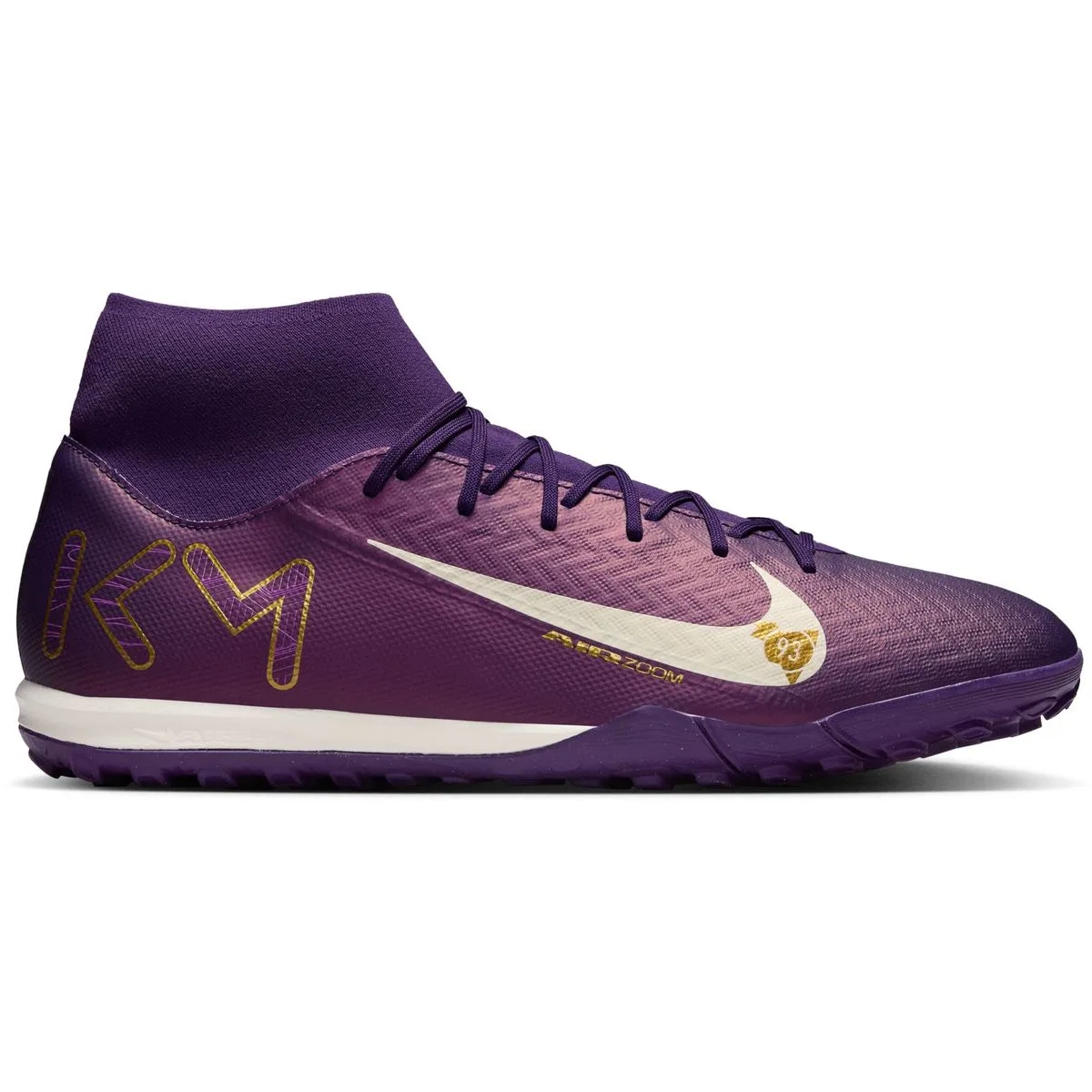 Mercurial Superfly 10 Academy emyemy "Kylian Mbappé " High- Herren Nockenschuhe, lila, Größe 47 ½ 47 ½