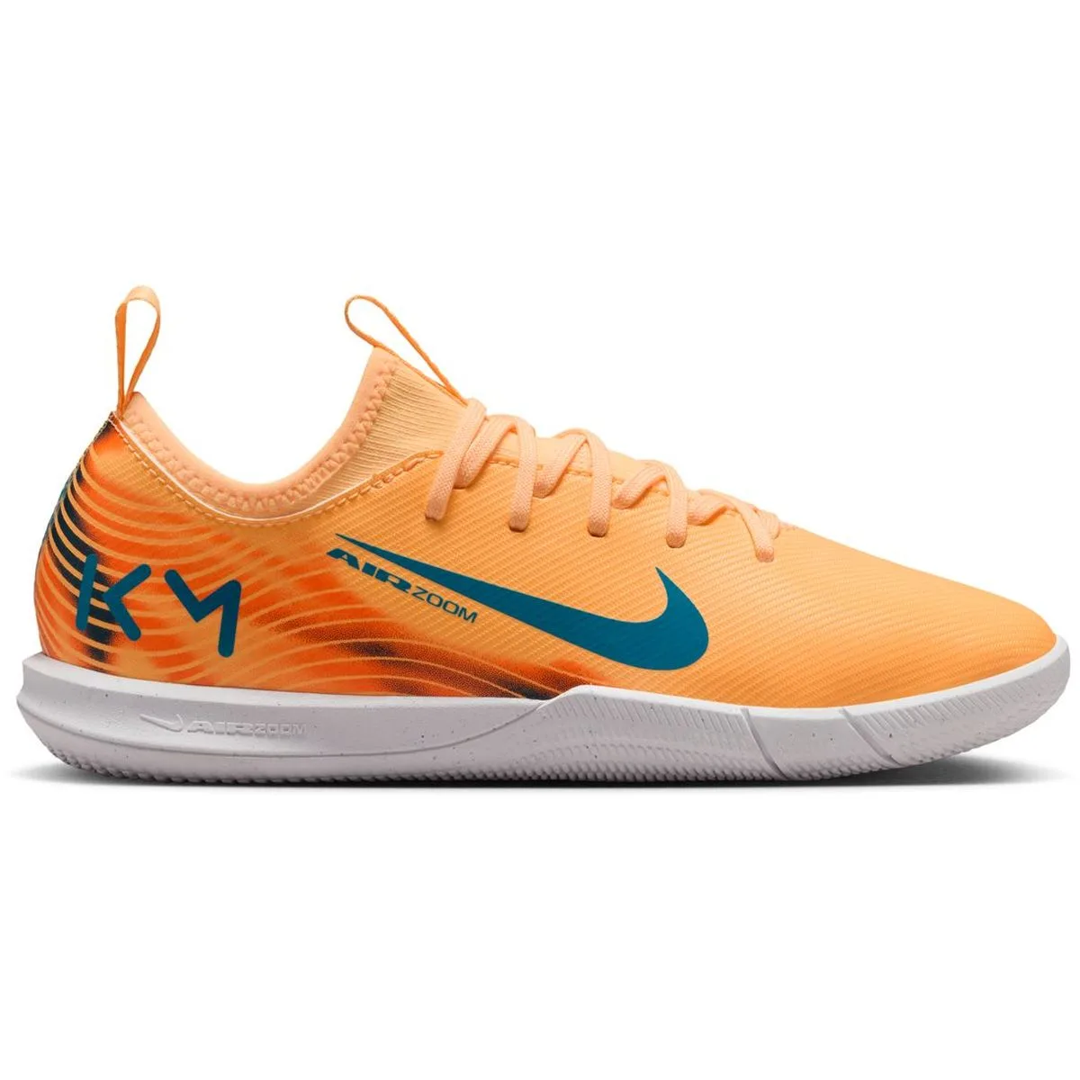 Nike Zoom Vapor 16 Academy Kylian Mbappé IC Kinder Nockenschuhe, orange, Größe 33 198482511906