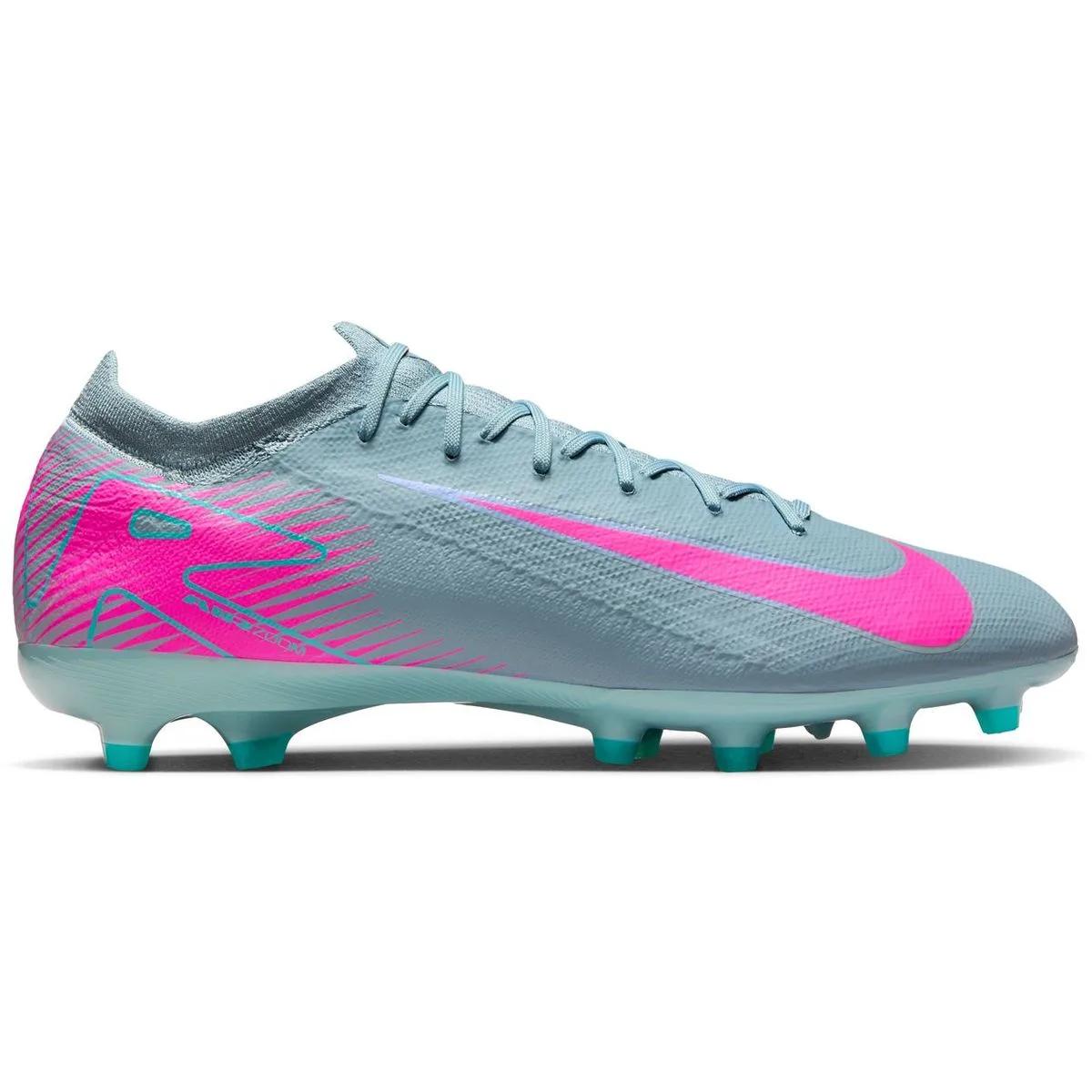 Mercurial Vapor 16 Pro Artificial-Grass Low- Herren Nockenschuhe, türkis, Größe 44 44