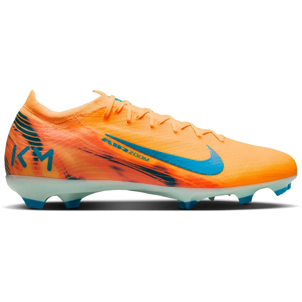 Mercurial Vapor 16 Pro "Kylian Mbappé " FG Low- Herren Nockenschuhe, orange, Größe 45 ½ 45 ½