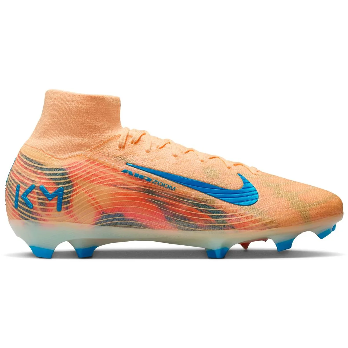 Mercurial Superfly 10 Elite "Kylian Mbappé " FG High- Herren Nockenschuhe, orange, Größe 46 46