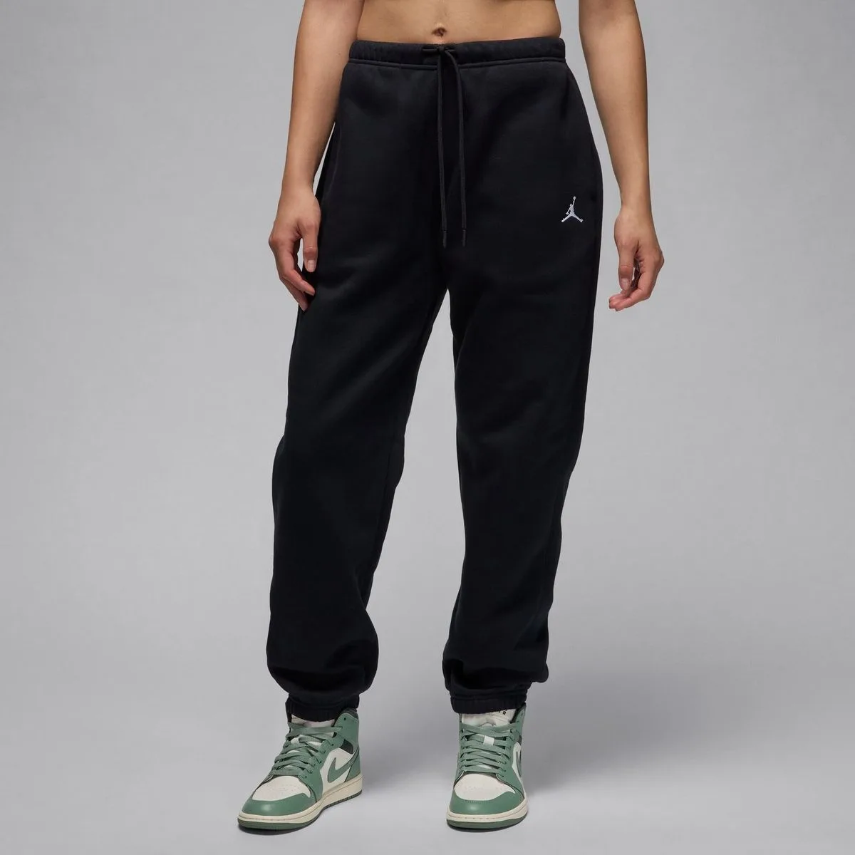 Jordan Brooklyn Damen Jogginghose, schwarz US: L