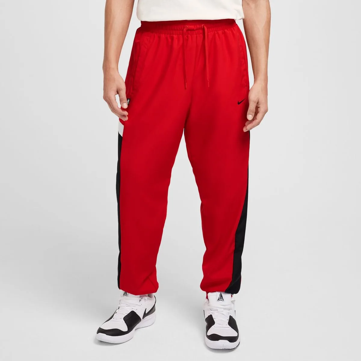 Icon Woven Herren Jogginghose, rot US: L