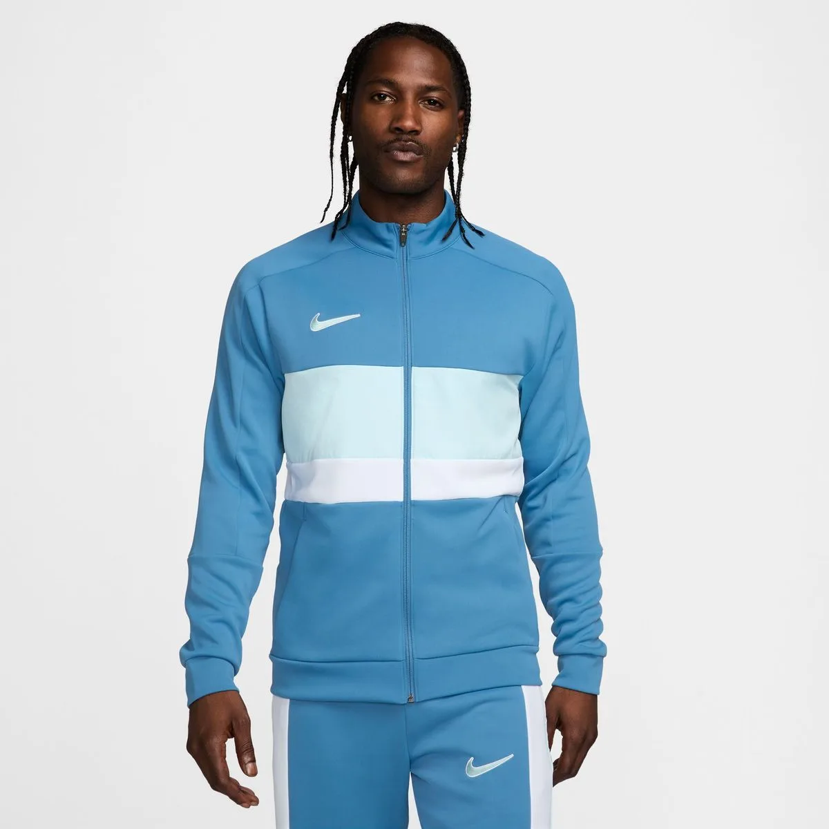 Academy Dri-Fit Herren Fußballjacke, blau US: S