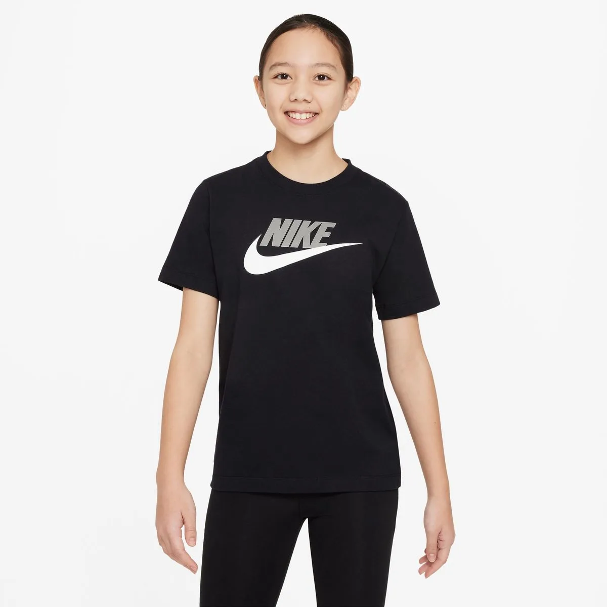 Sportswear Kinder Kapuzensweater, schwarz US: L