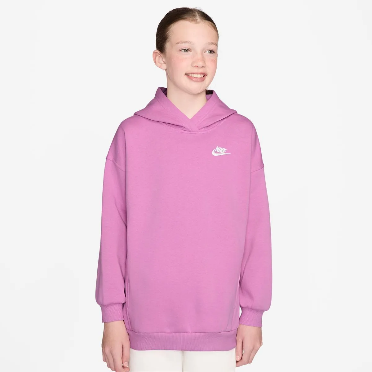 Sportswear Oversized Kinder Midlayer, lila US: S