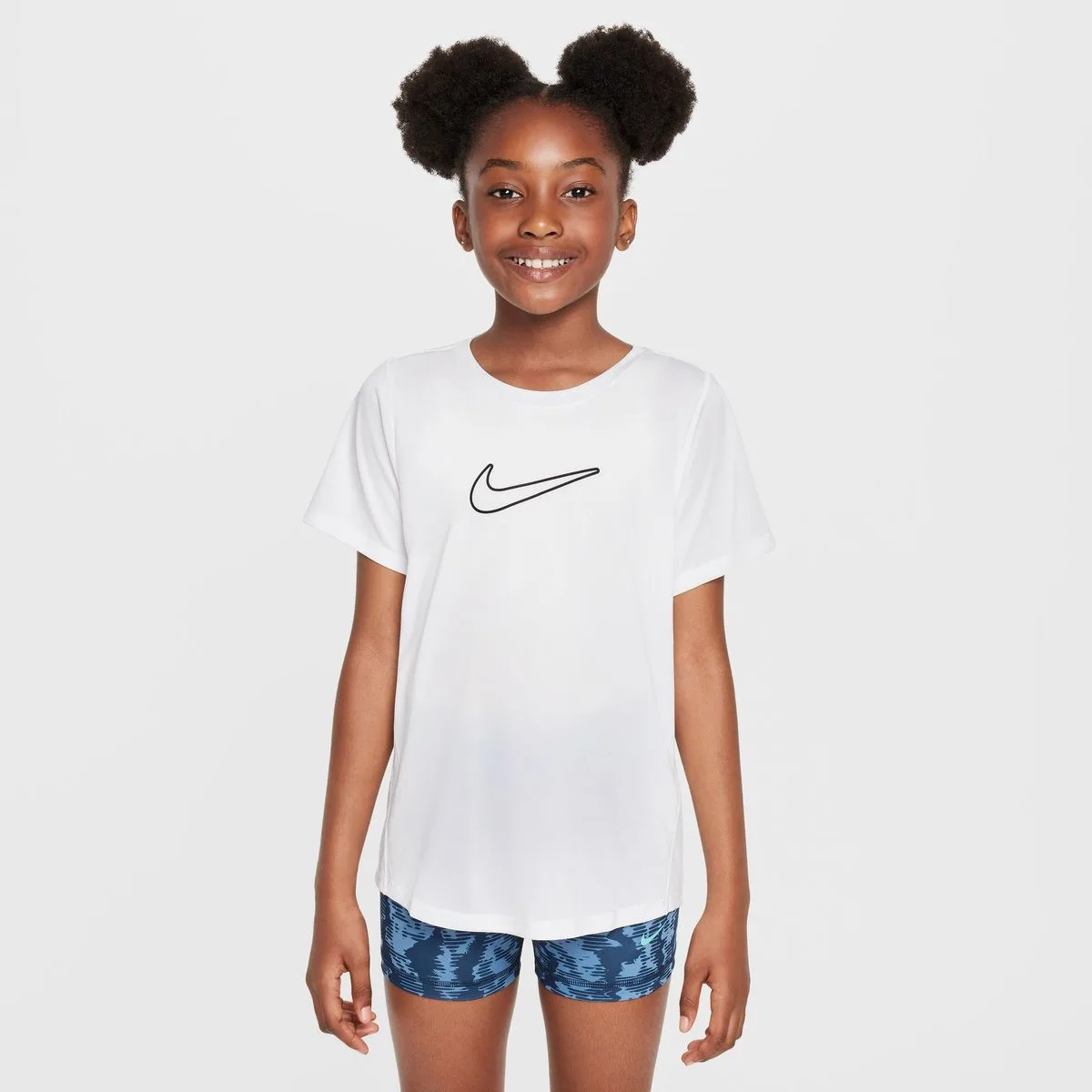 One Fit ted Dri-Fit Kinder Midlayer, weiß US: XL