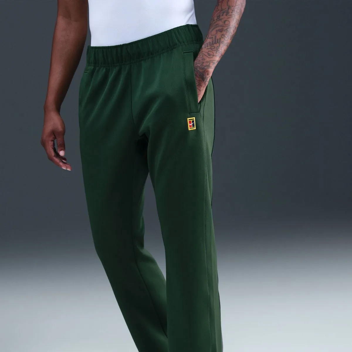 Court Heritage Windrunner Mid-Rise Damen Hose, grün US: L
