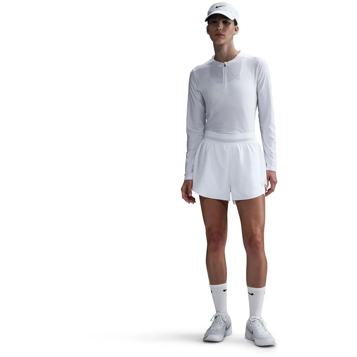 Court Ace Advantage Dri-Fit Damen Rock, weiß US: S