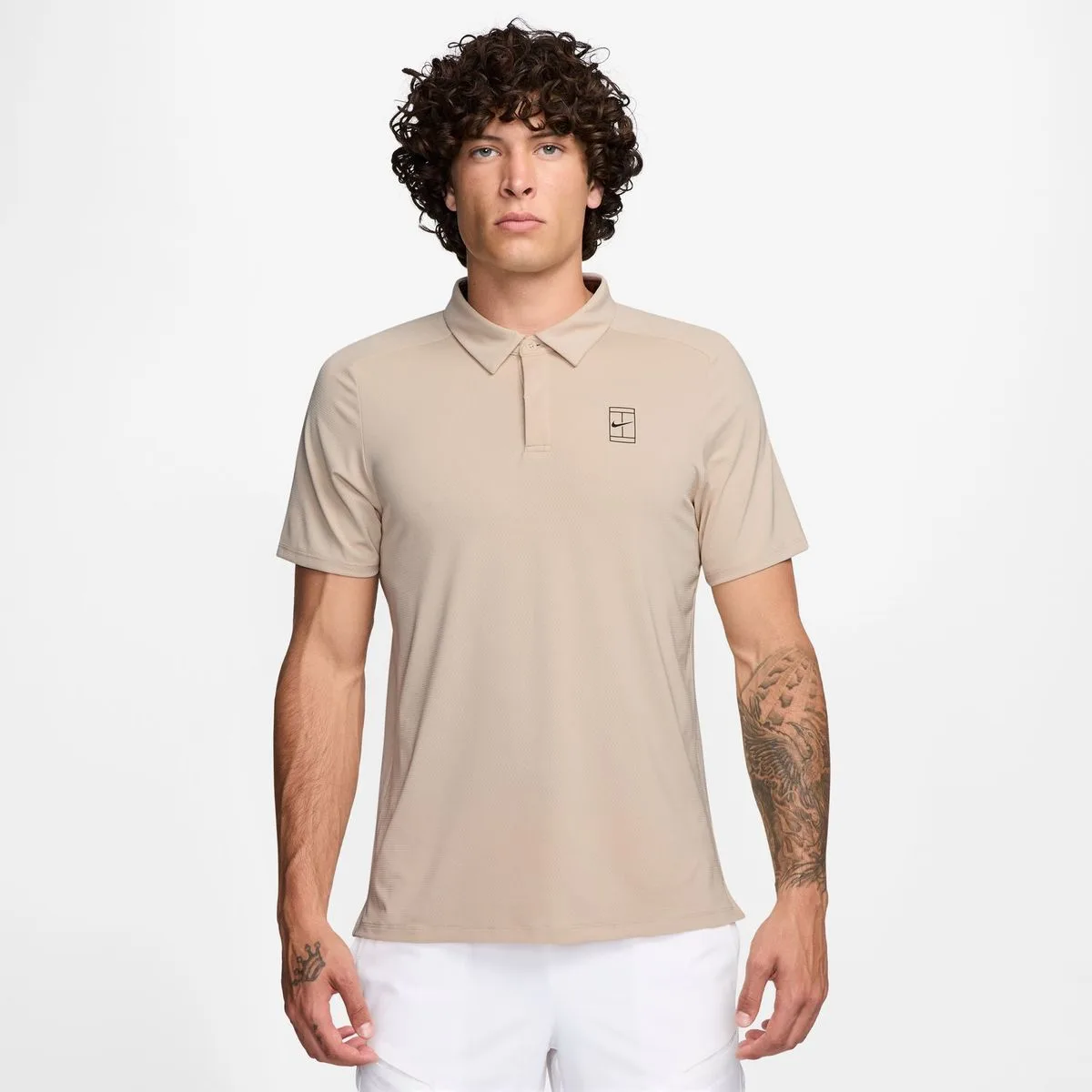 Court Advantage Dri-Fit Herren T-Shirt, braun US: XL