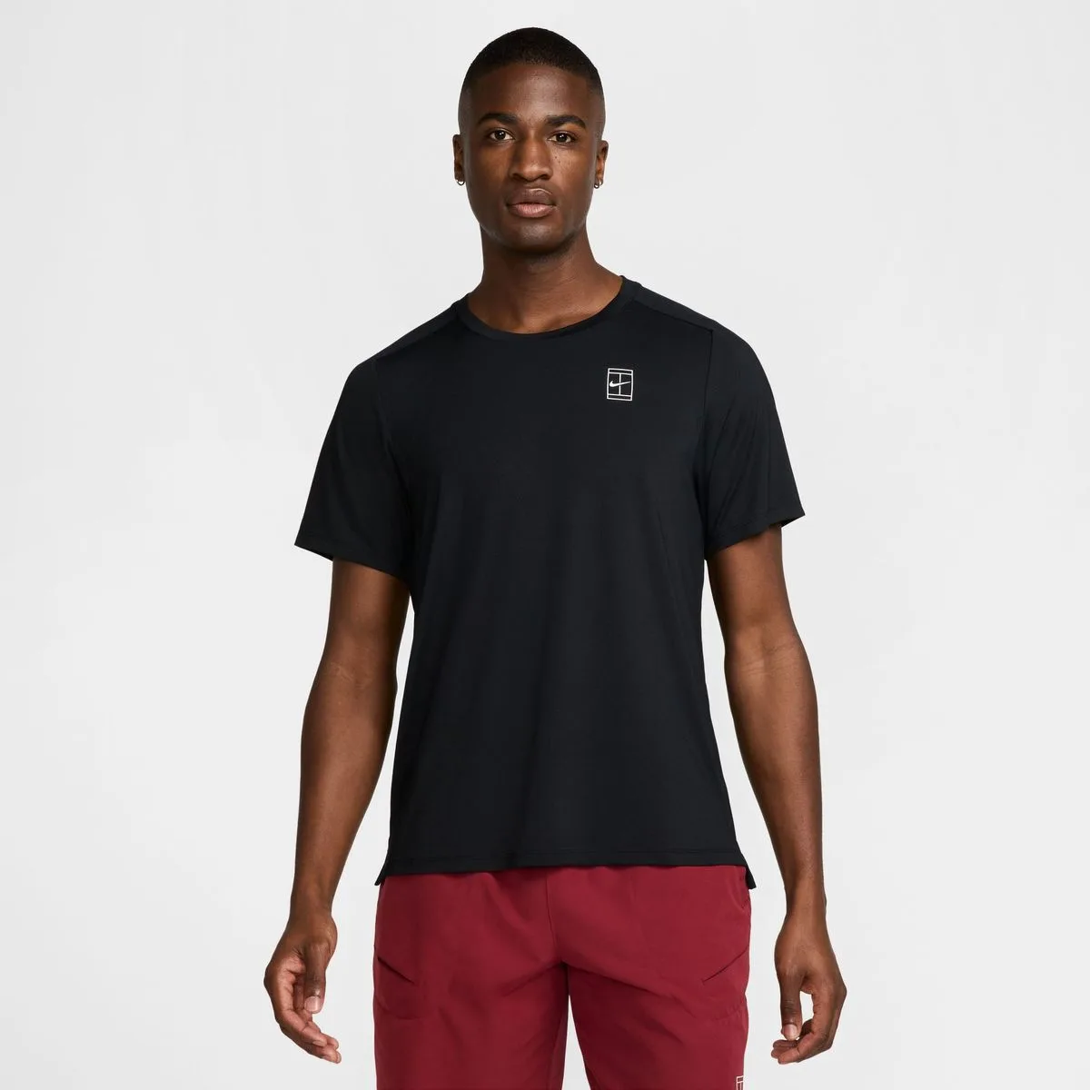 Court Advantage Dri-Fit Herren T-Shirt, schwarz US: S