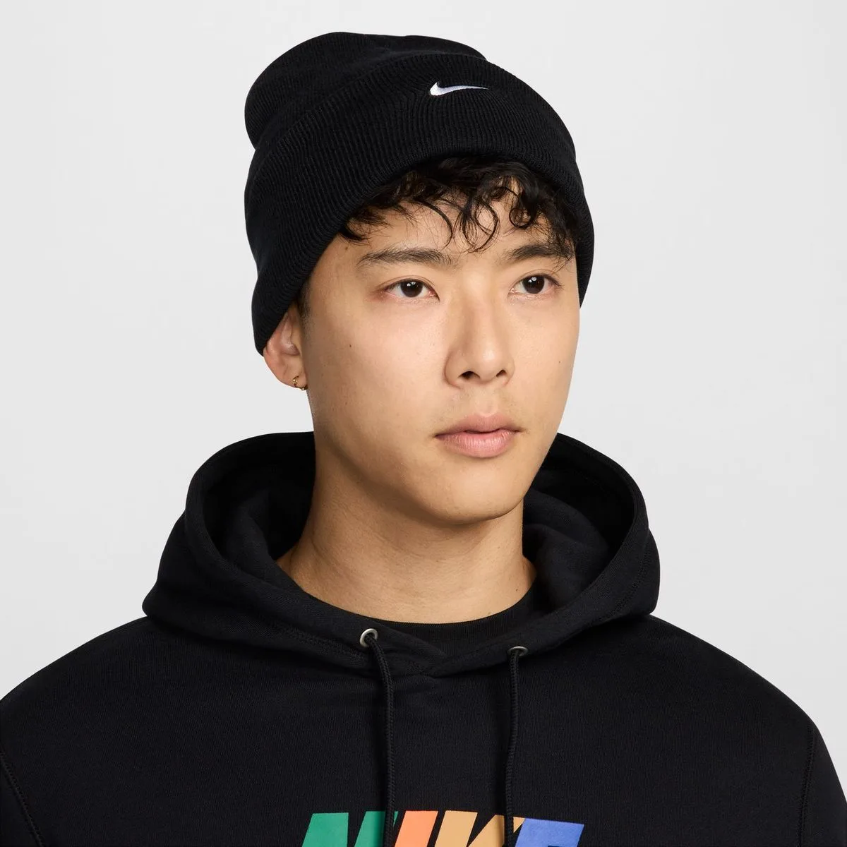 Peak Swoosh Cap, schwarz US: 1SIZE