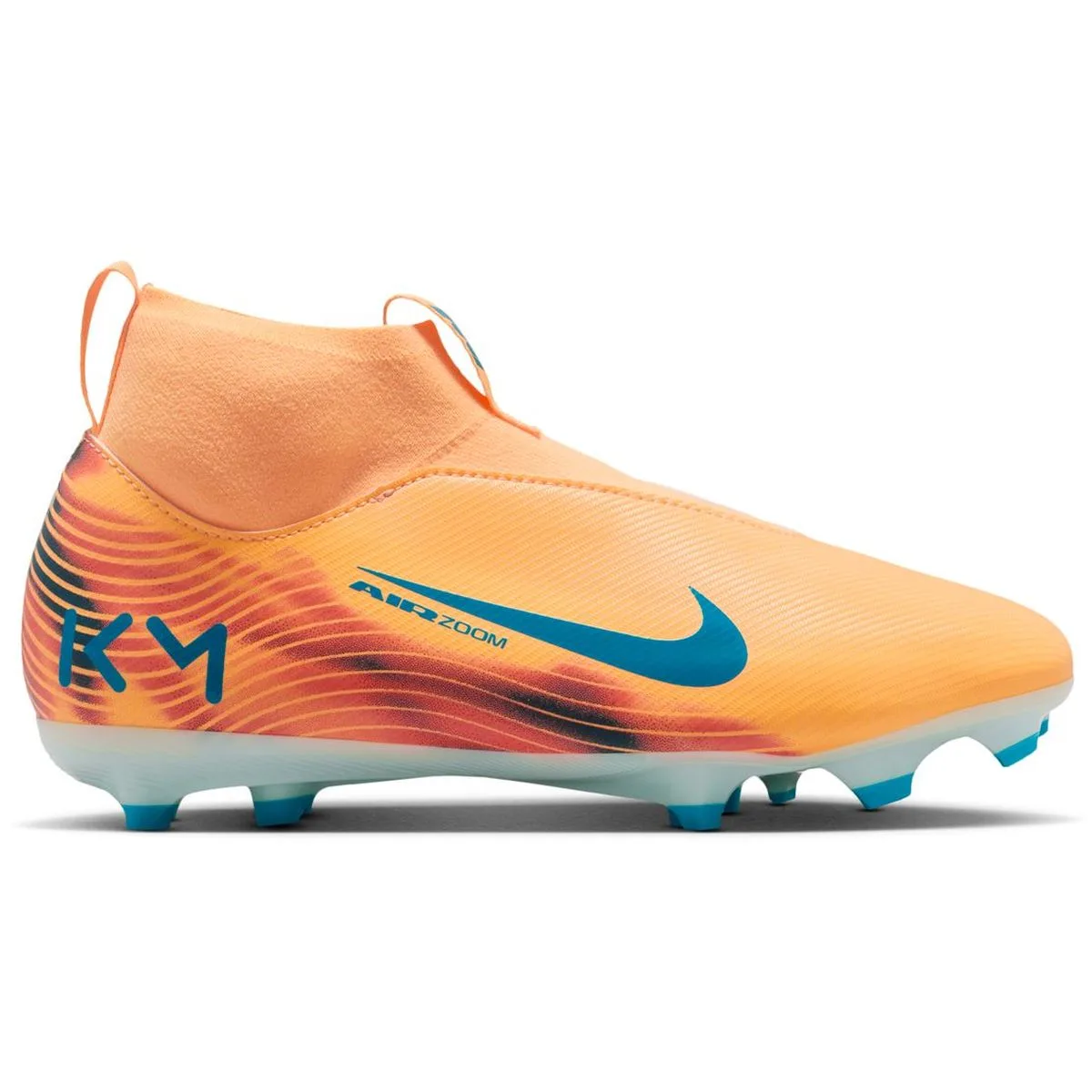 Mercurial Superfly 10 Academy emyemy "Kylian Mbappé " MG High- Kinder Nockenschuhe, orange, Größe 34 34