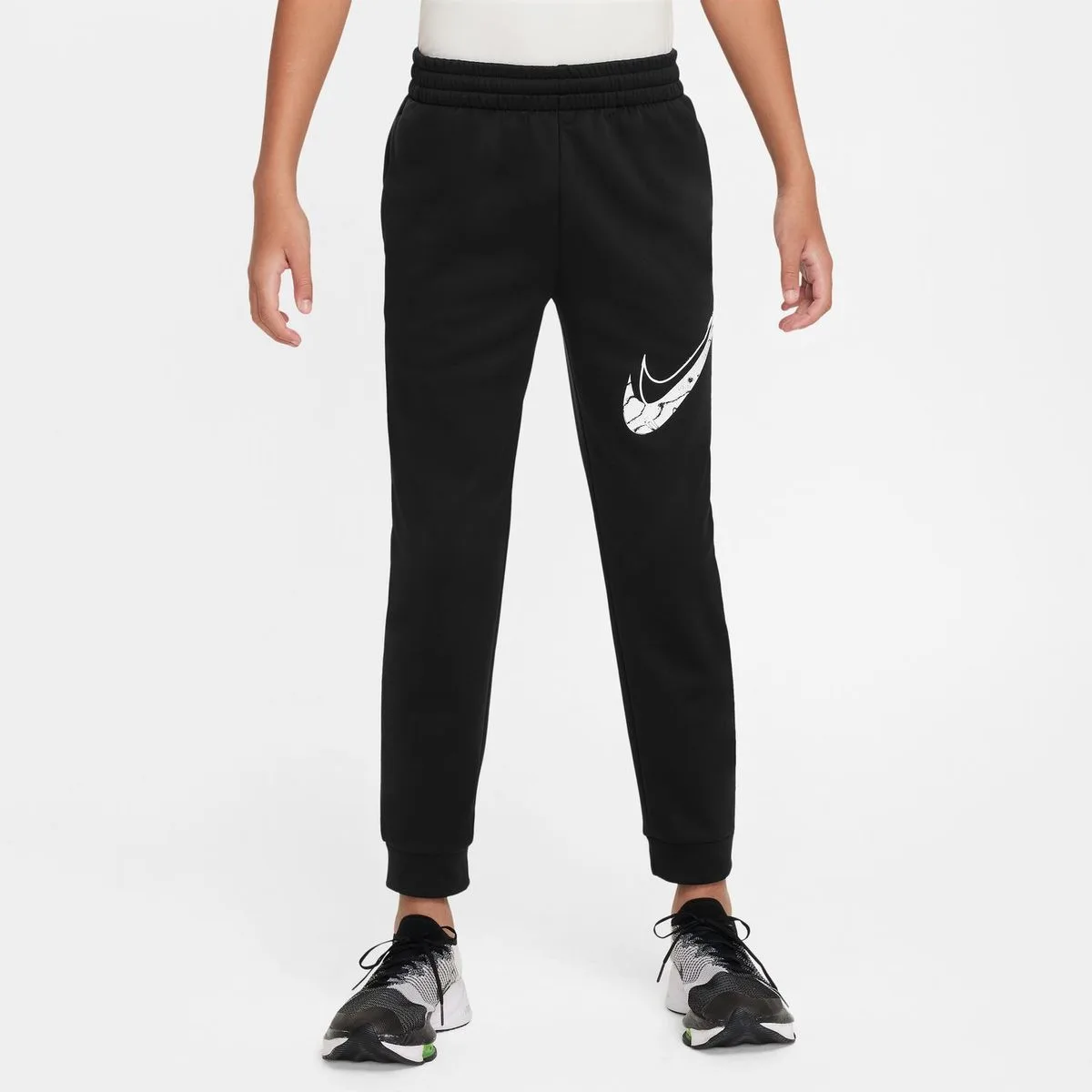 Multi Therma-Fit Repel Training Kinder Hose, schwarz US: M