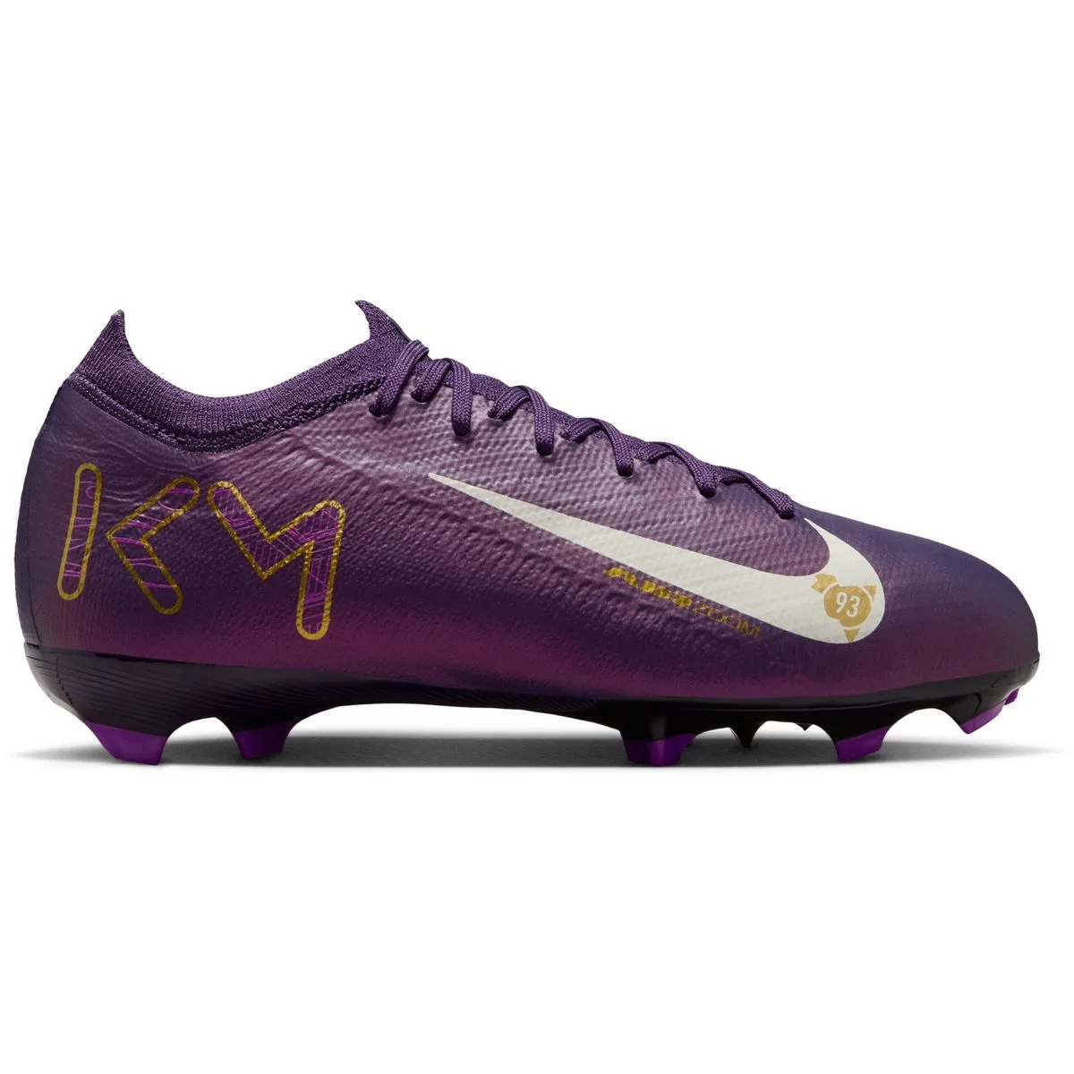 Mercurial Vapor 16 Pro "Kylian Mbappé " FG Low- Kinder Nockenschuhe, lila, Größe 38 ½ 38 ½