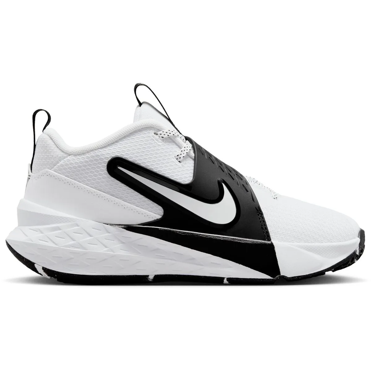 Team Hustle D 12 Kinder Hallenschuhe, weiß, Größe 36 ½ 36 ½