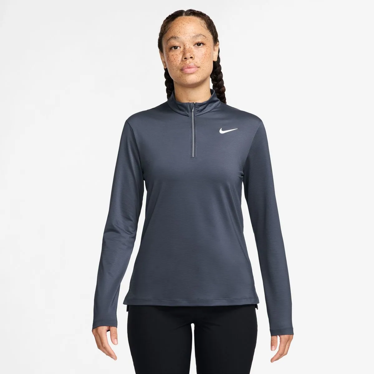 Victory Dri-Fit 1/4-Zip Golf Damen Poloshirt, blau US: L
