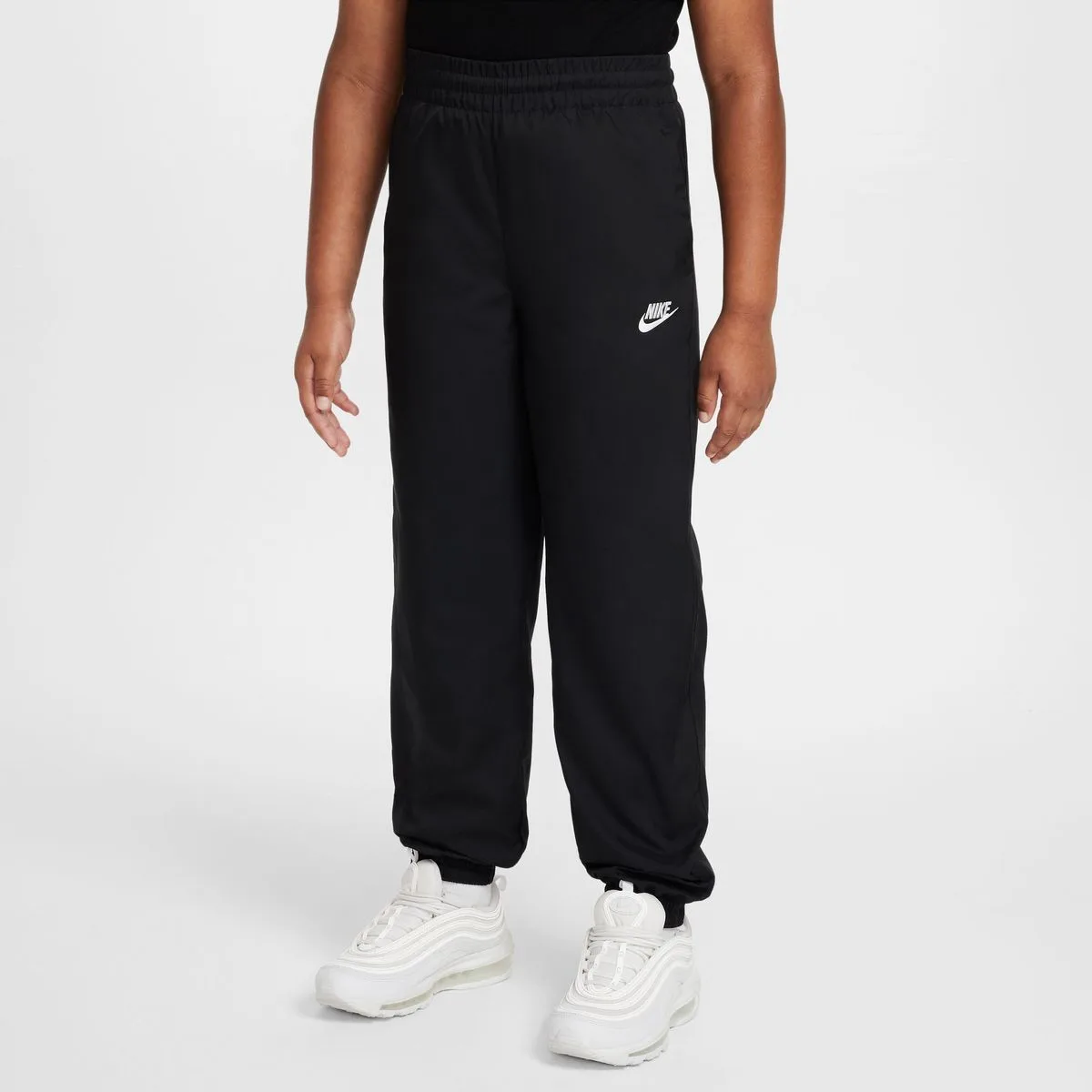Sportswear Woven Kinder Hose, schwarz US: XL