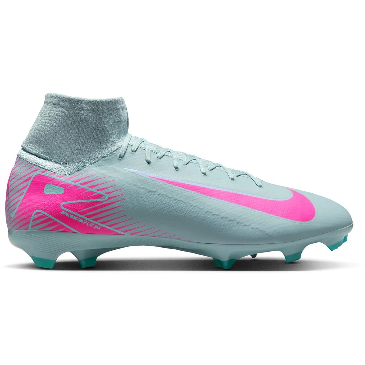 Mercurial Superfly 10 Pro FG High- Herren Multinockenschuhe, türkis, Größe 47 ½ 47 ½