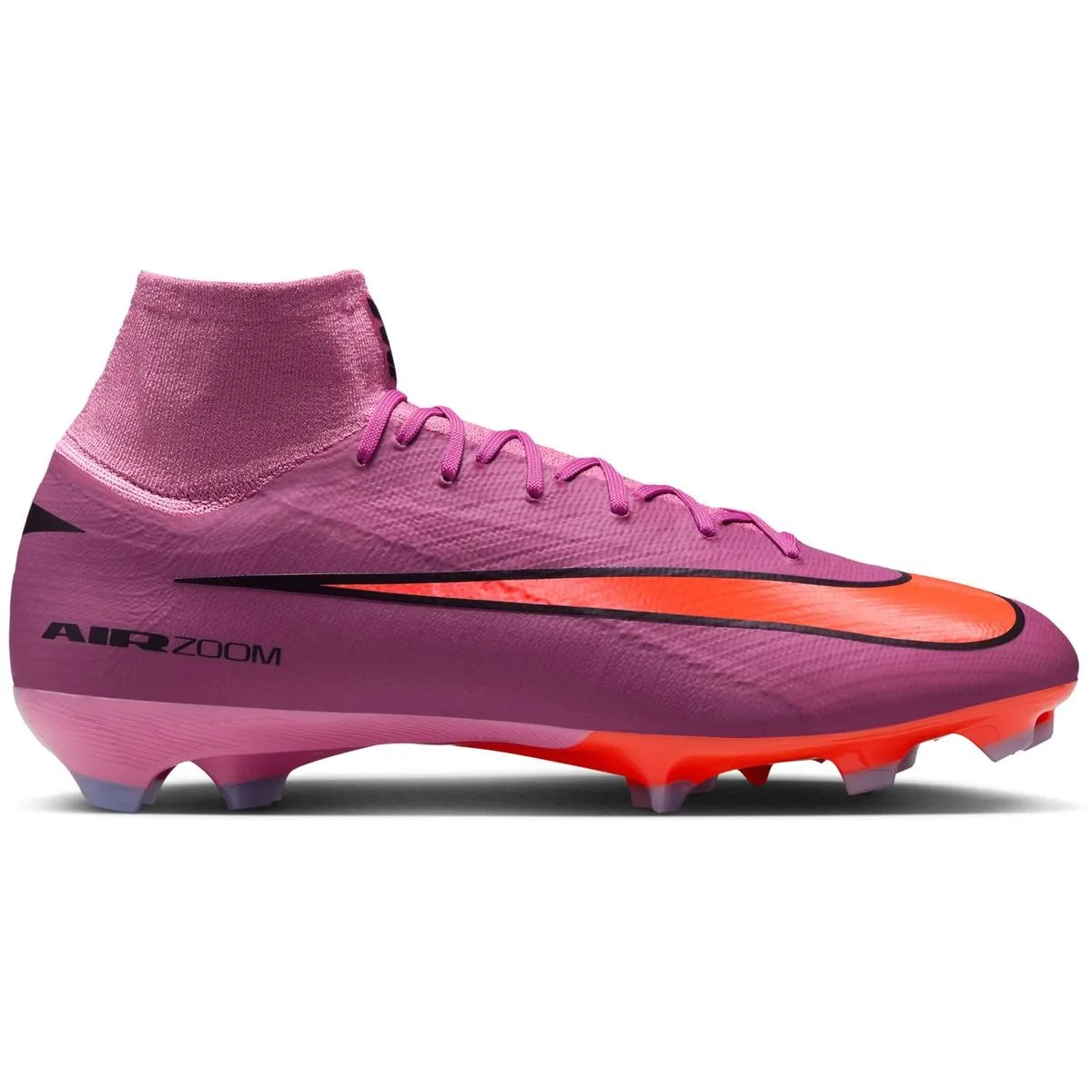 Mercurial Superfly 10 Pro FG High- Herren Multinockenschuhe, rosa, Größe 45 ½ 45 ½
