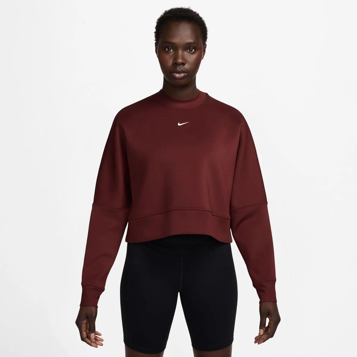 Prima Dri-Fit Oversized Crew-Neck Cropped Damen Tanktop, rot US: M