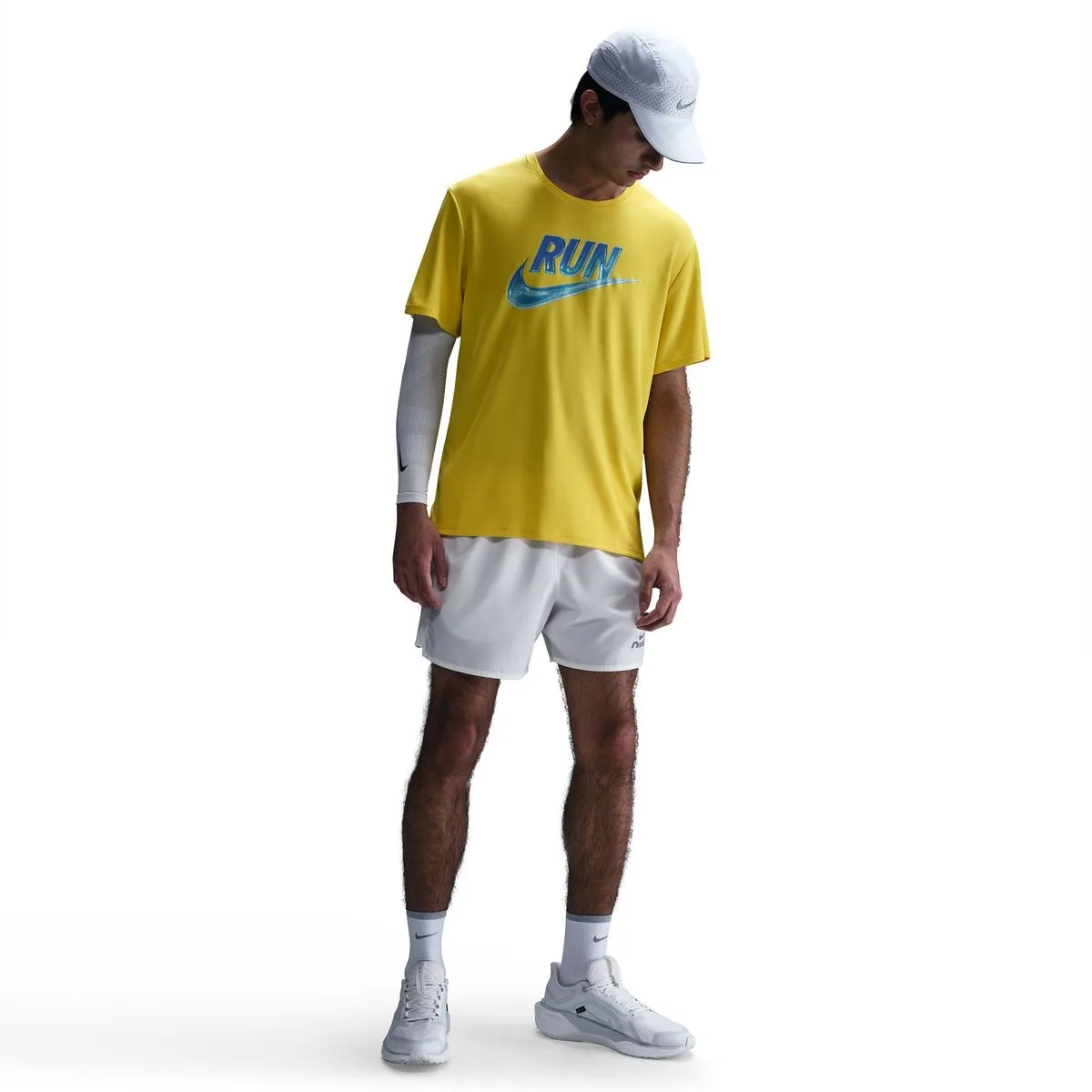 Miler Run Energy Dri-Fit Herren Sweatshirt, gelb US: 2XL