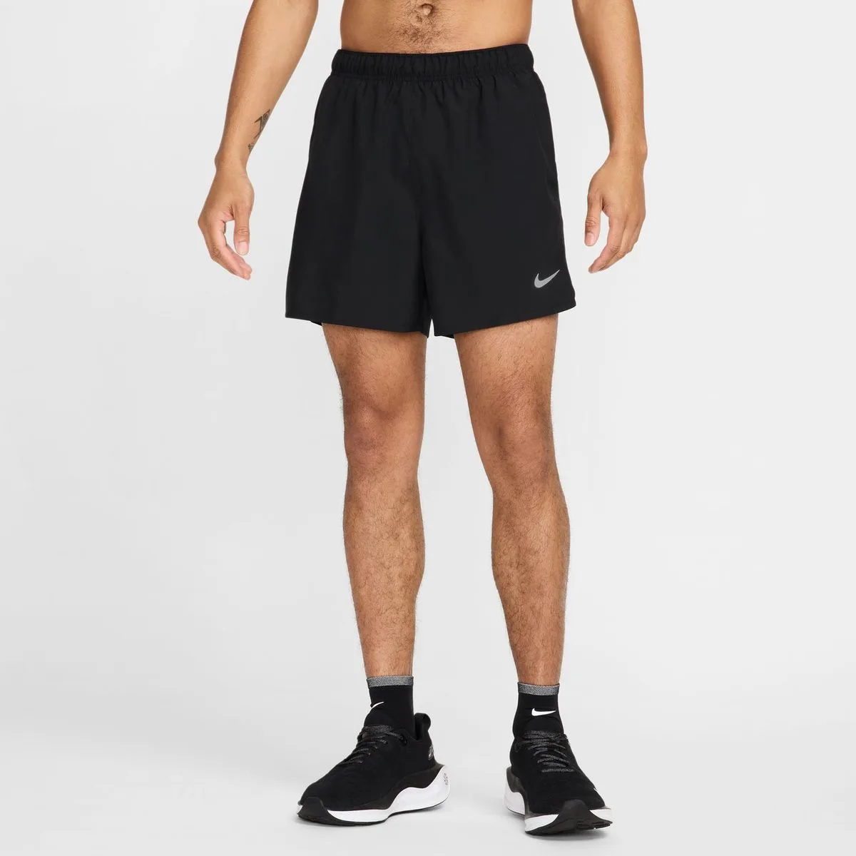 Challenger Dri-Fit 5" 2-in-1 Versatile Herren Shorts, schwarz US: L