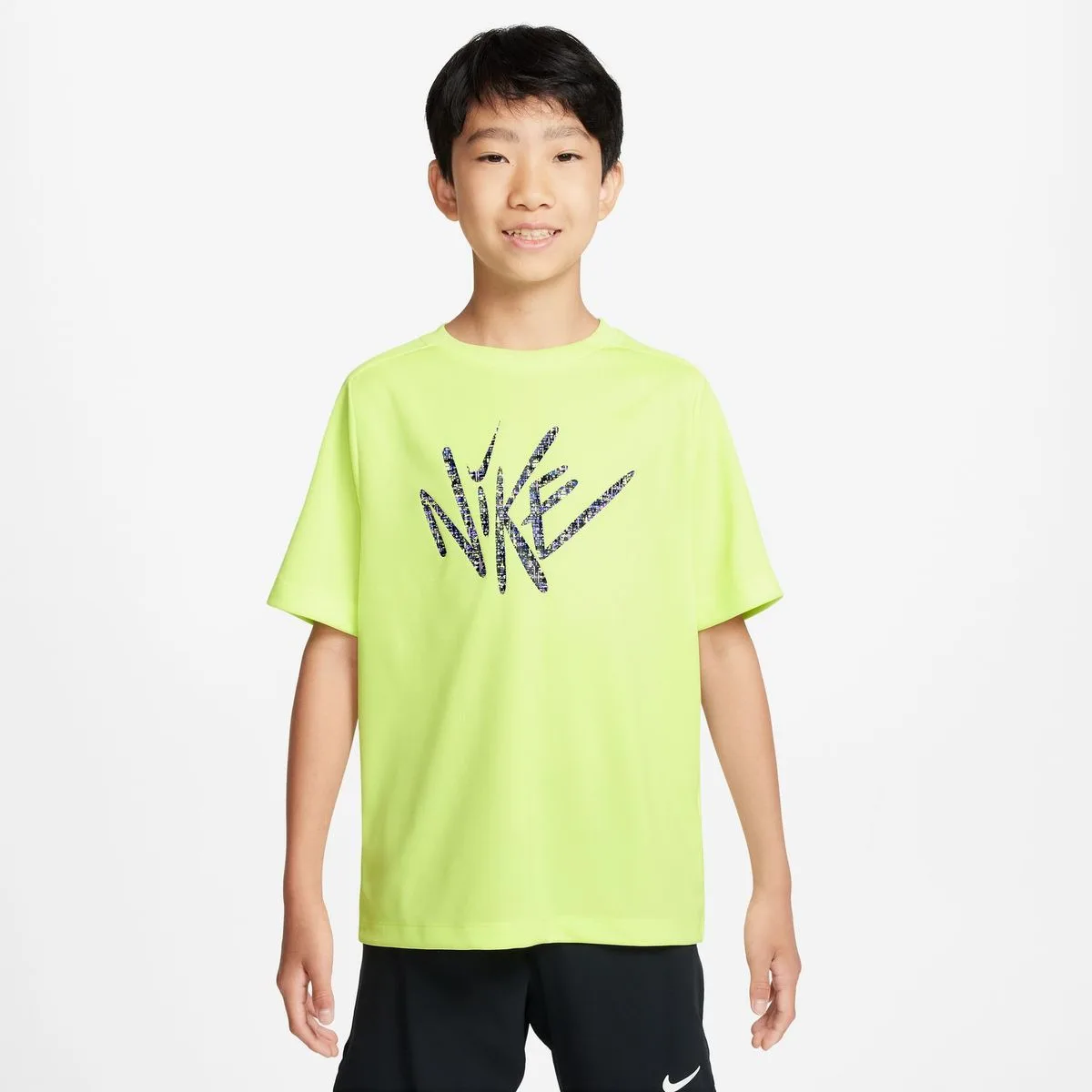 Multi Dri-Fit Kinder Kapuzensweater, grün US: M