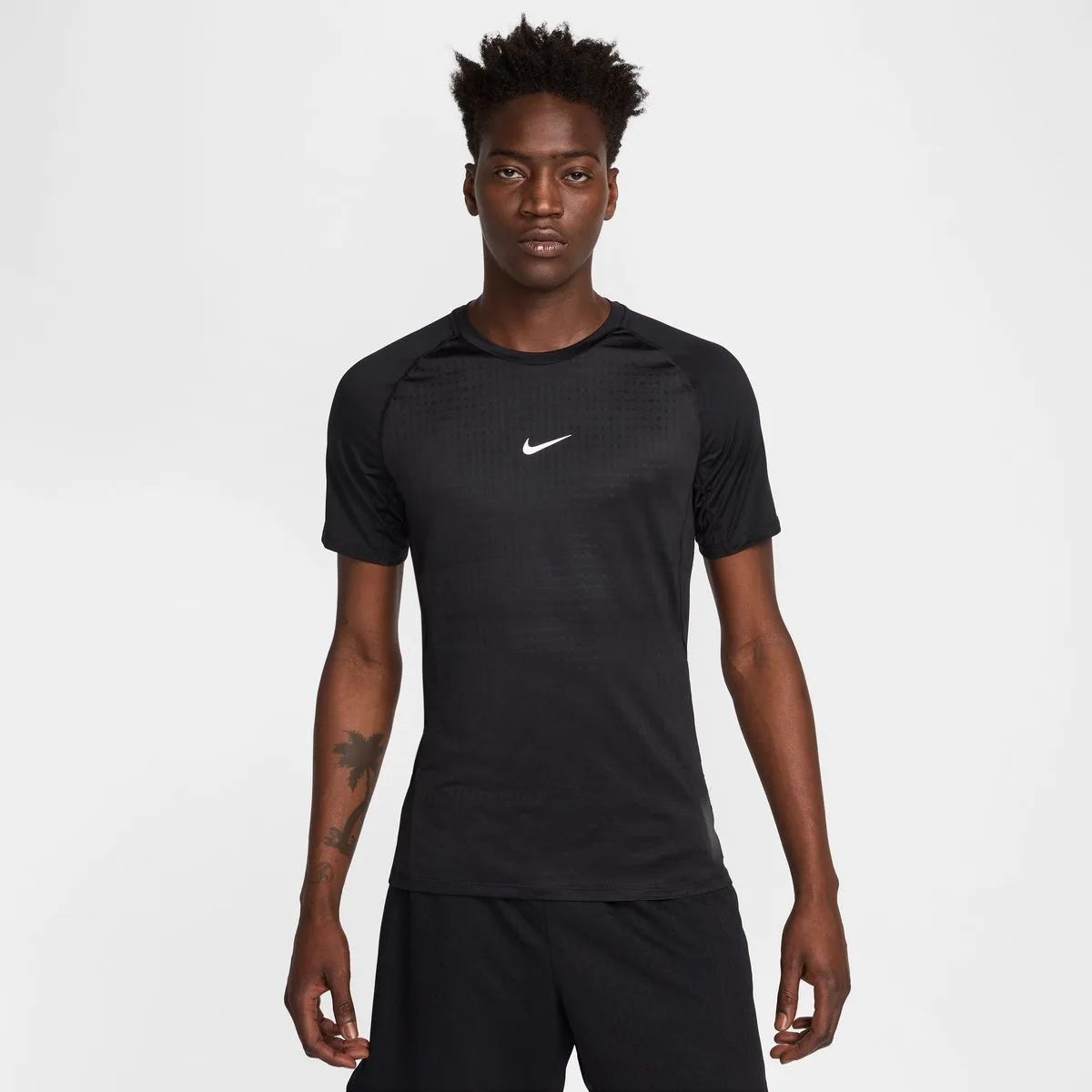 Pro Breathe Slim-Fit Herren T-Shirt, schwarz US: S