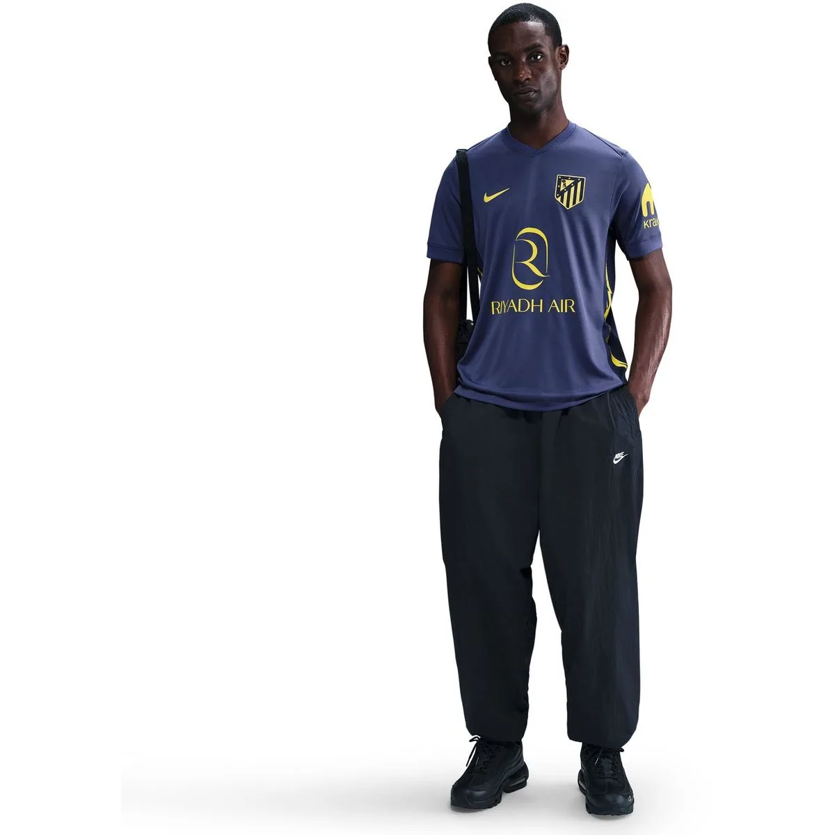 Nike Atlético Madrid 2025/26 Stadium Away Dri-Fit Replica Herren Trikot, blau 197861516679