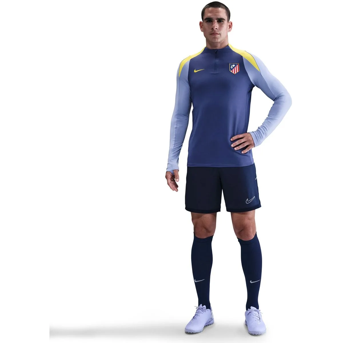 Atlético Madrid Strike Dri-Fit Herren Trikot, lila US: XL