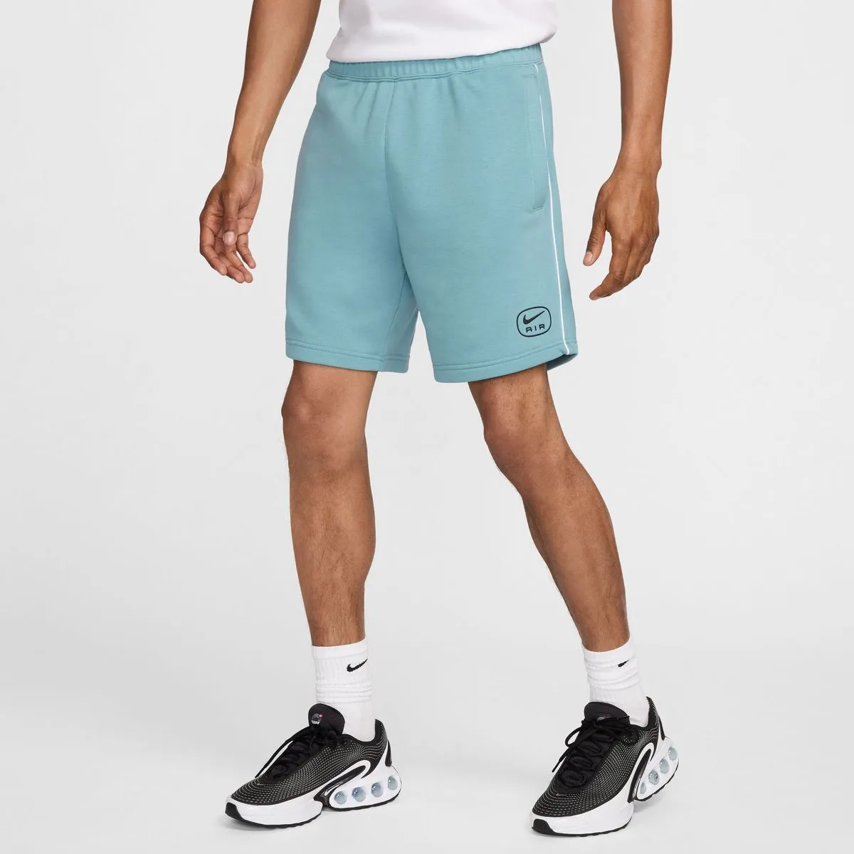 Air French Terry Herren Shorts, türkis US: M