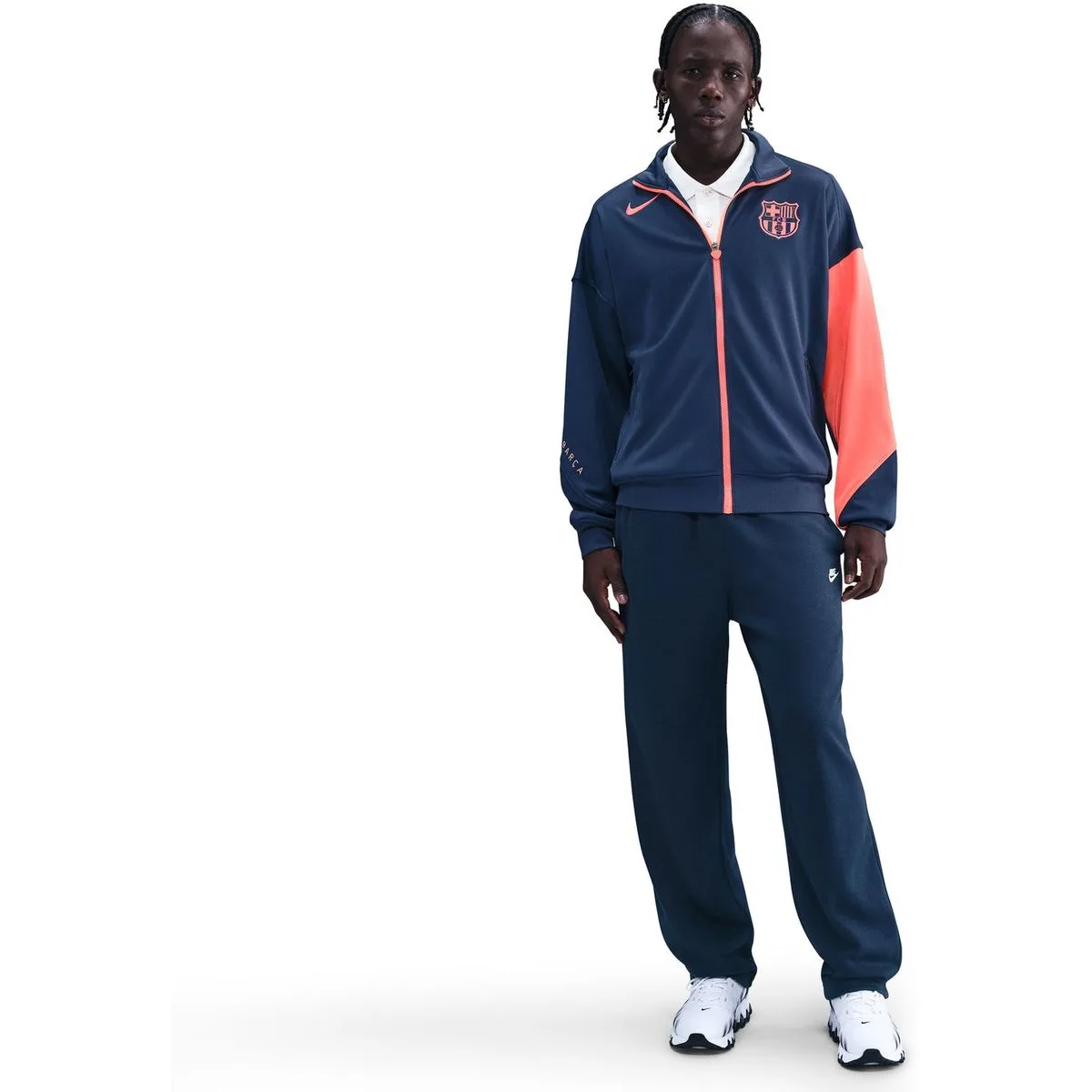 FC Barcelona Dri-Fit Academy amy Pro Anthem K3R Herren Fußballjacke, blau US: S