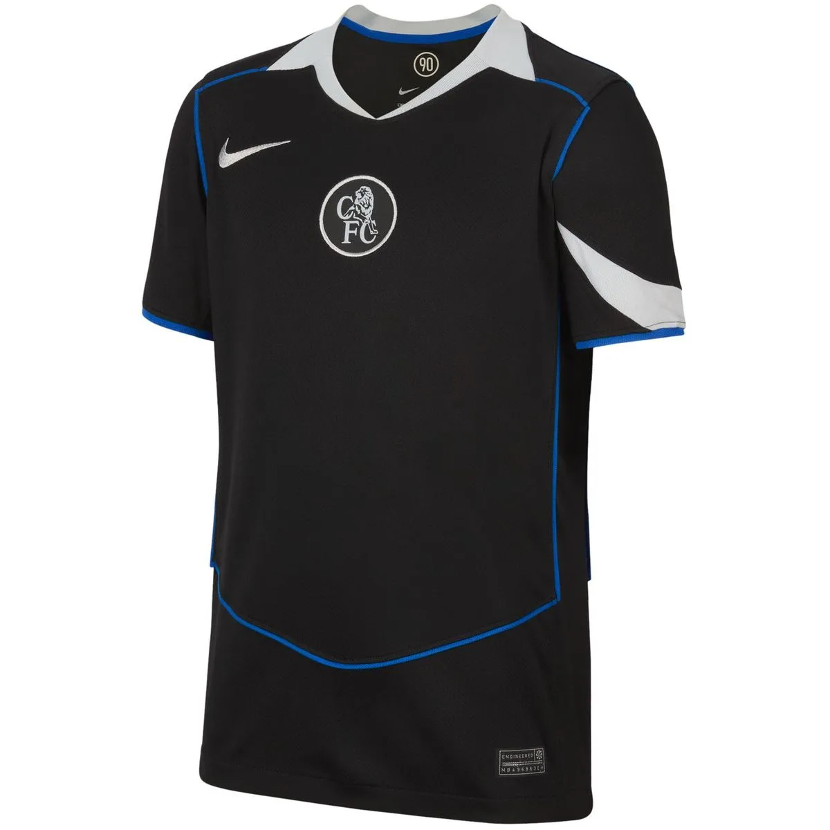Chelsea FC 2025/26 Stadium Third Dri-Fit Total 90 Replica Kinder Sweatshirt, schwarz US: L