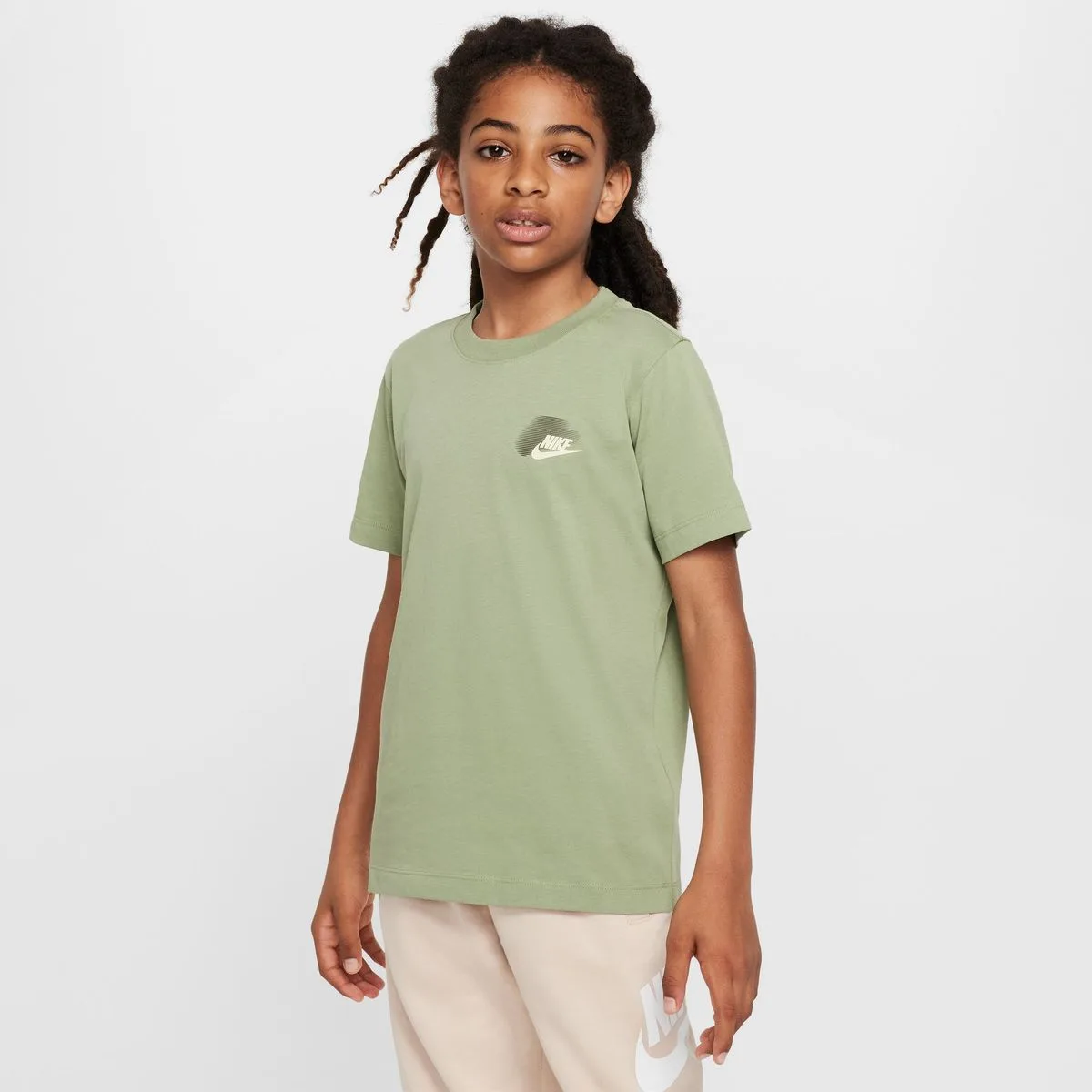 Nike B Sportswear SI Graphic Jungen T-Shirt, grün