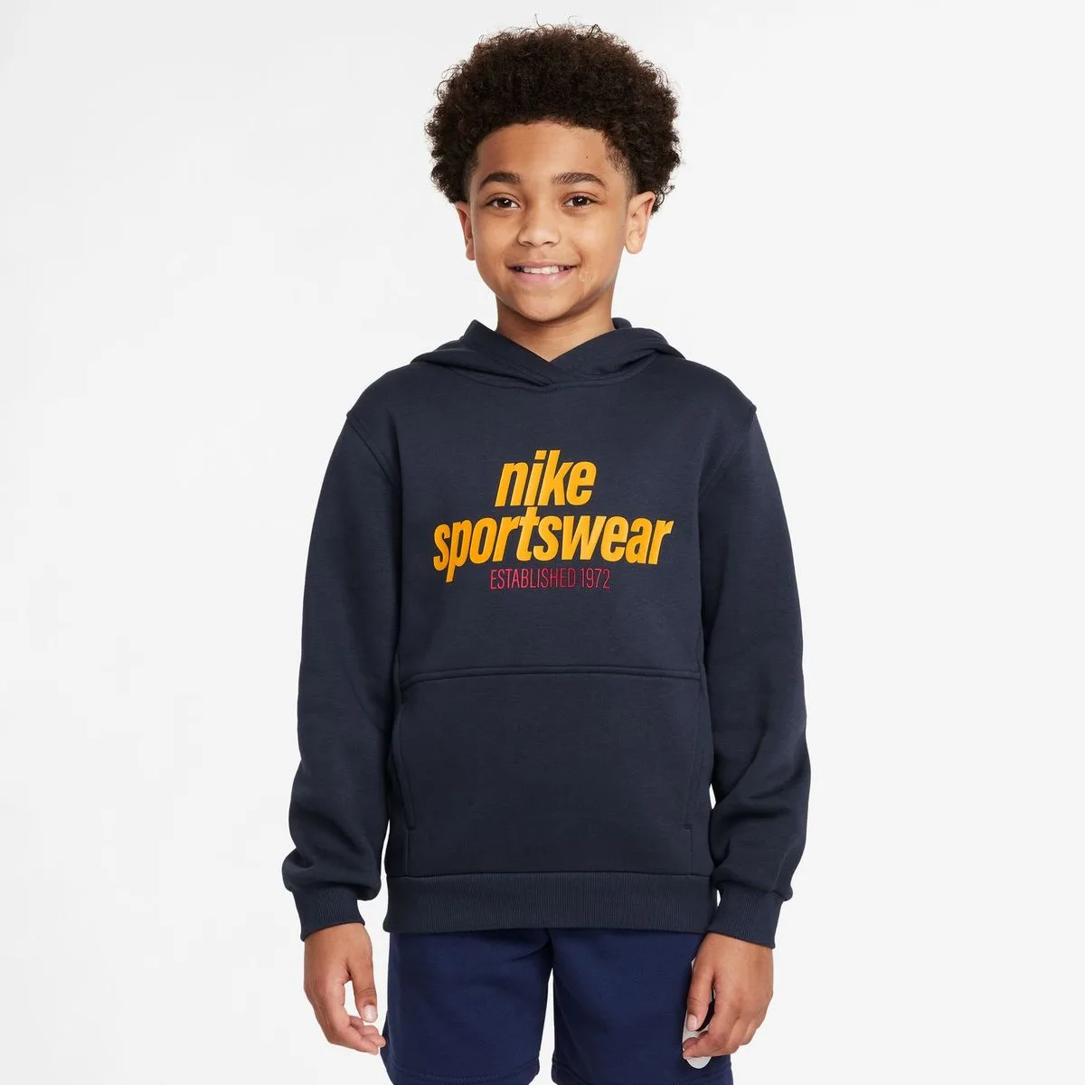 Sportswear Club Kinder Kapuzensweater, blau US: XL
