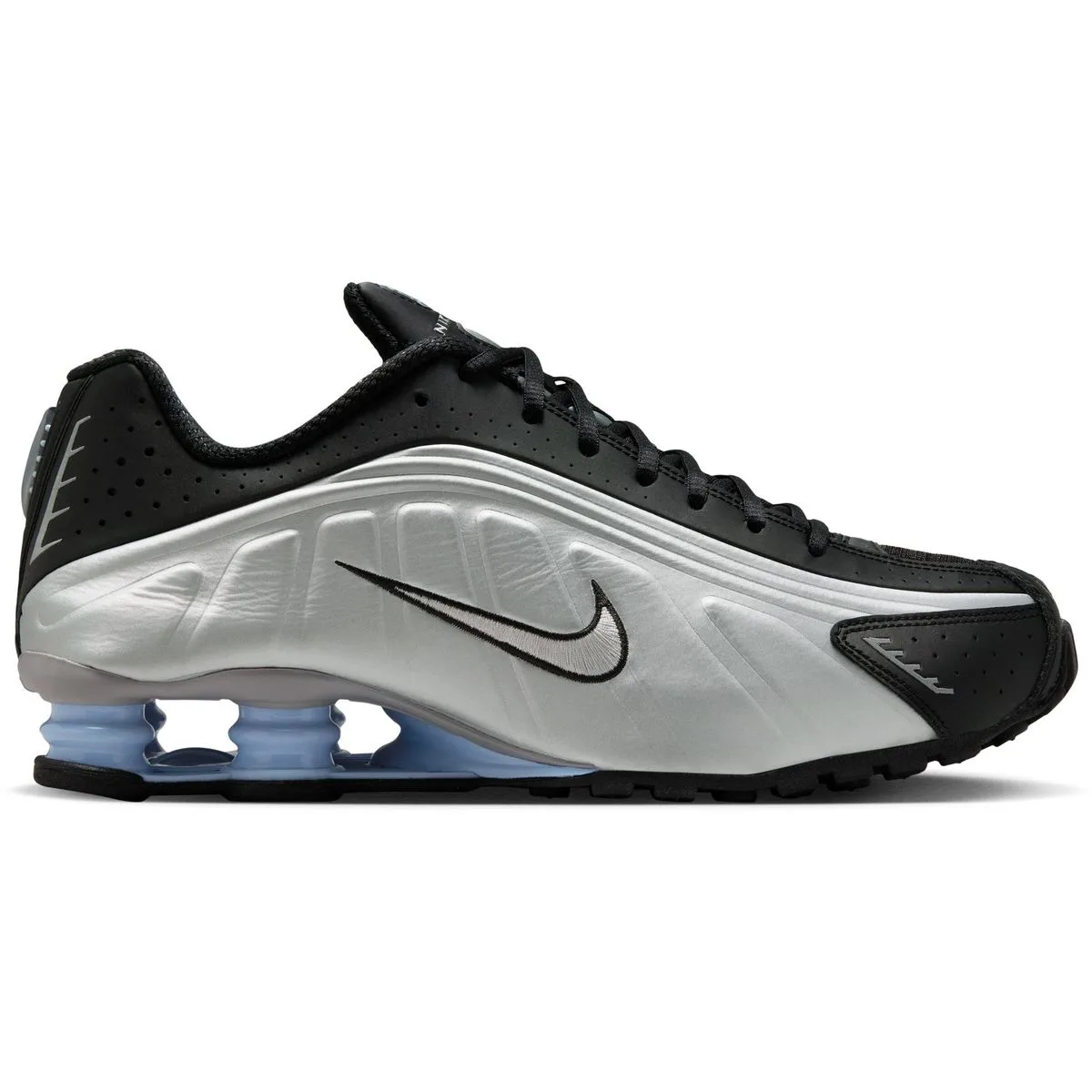 Shox R4 Herren Freizeitschuhe, silber, Größe 42 ½ 42 ½