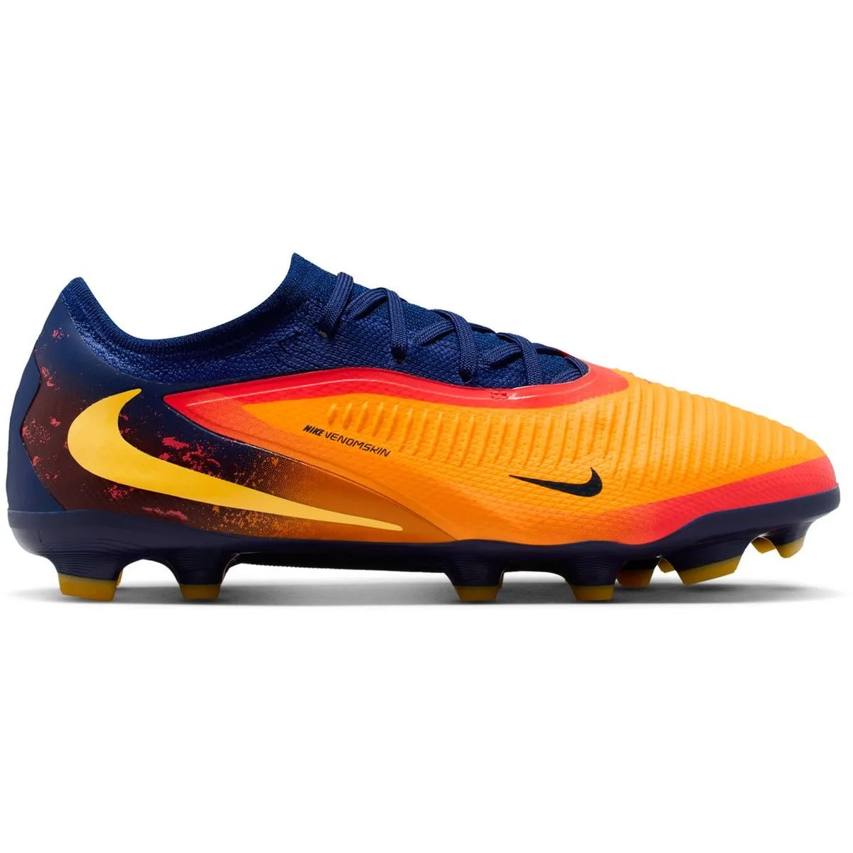 Phantom 6 Low FG/MG Erling Haaland Kinder Fußball-Systemschuhe, orange, Größe 36 36
