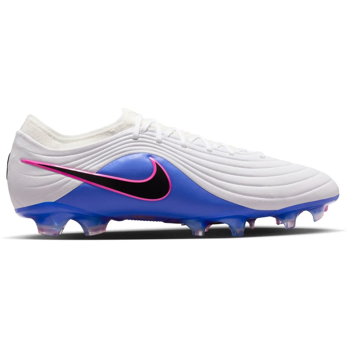Tiempo Maestro Elite FG Low- Herren Nockenschuhe, weiß, Größe 44 44