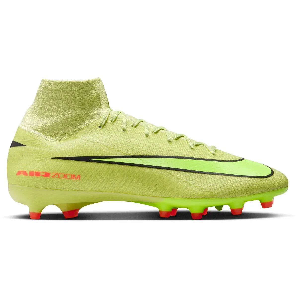 Nike Mercurial Superfly 10 Pro AG-Pro High- Herren Nockenschuhe, grün, Größe 46