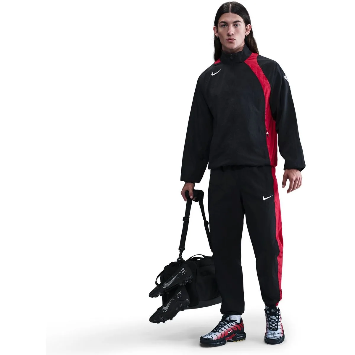 Total 90 Repel Herren Fußballjacke, schwarz US: L