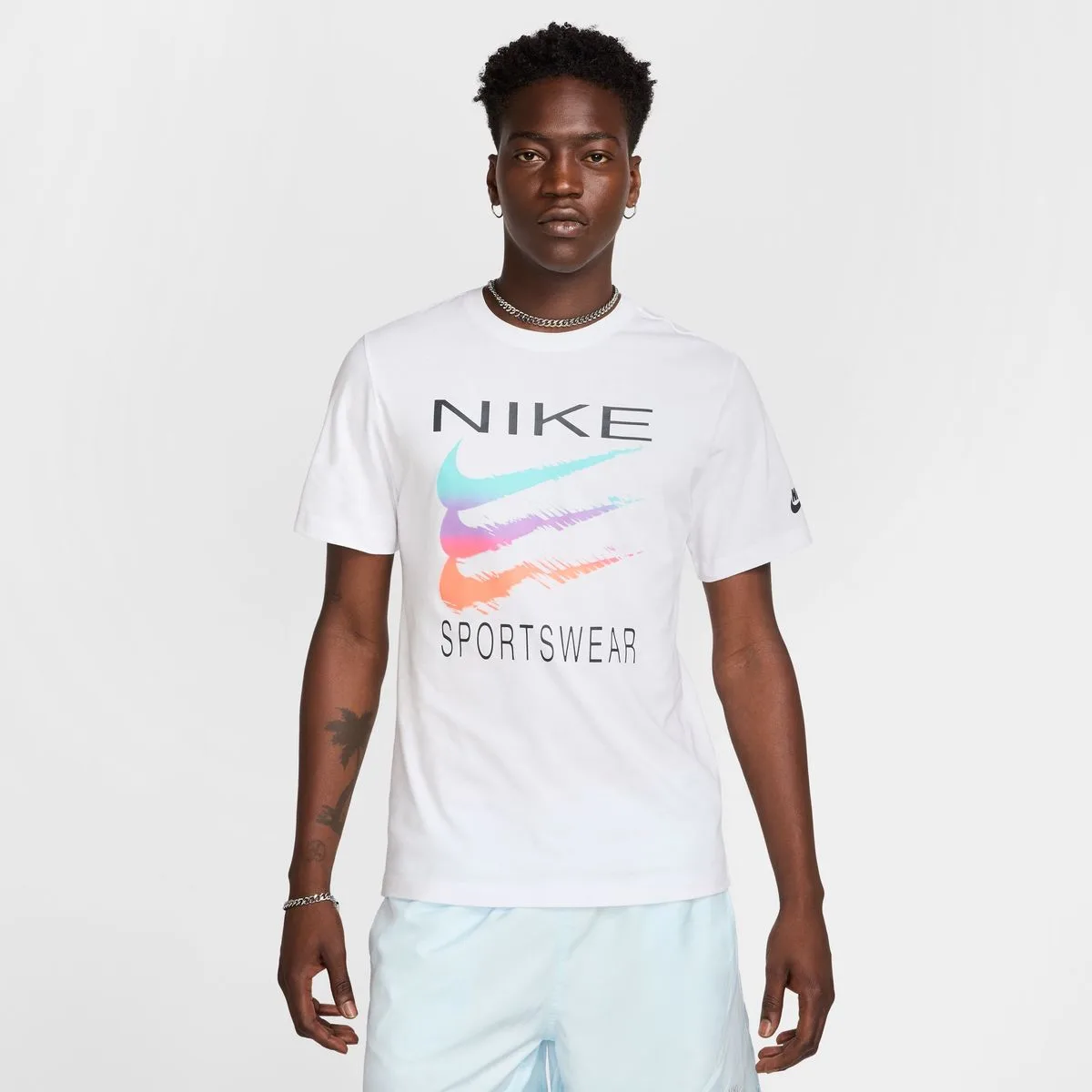 Sportswear Herren T-Shirt, weiß US: S