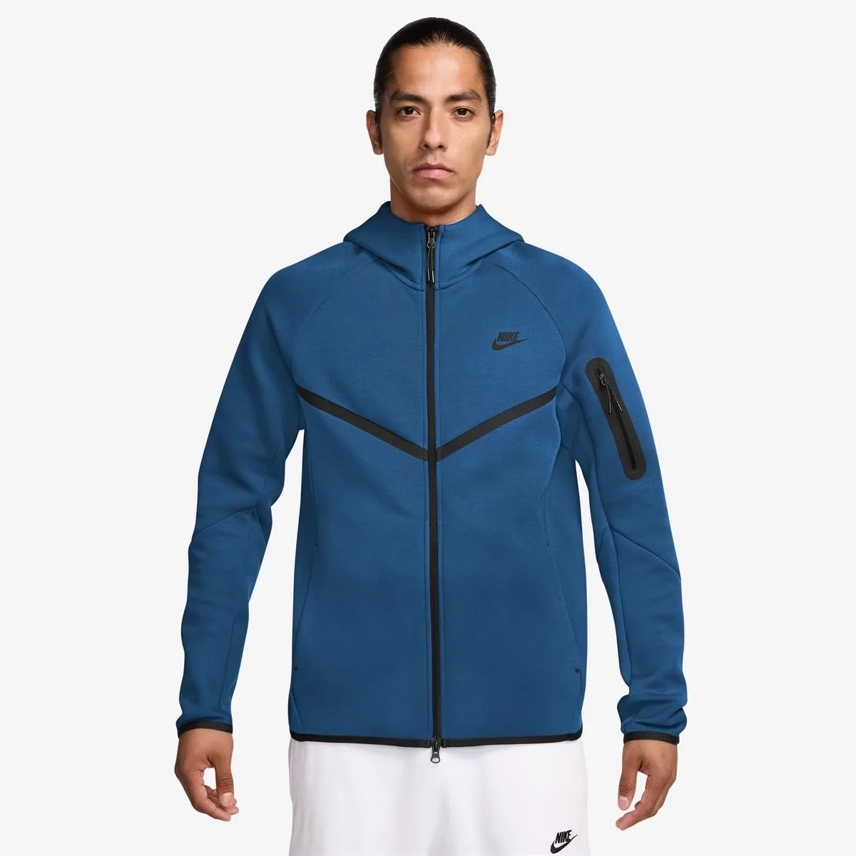 Tech Windrunner Full-Zip Herren T-Shirt, blau US: L