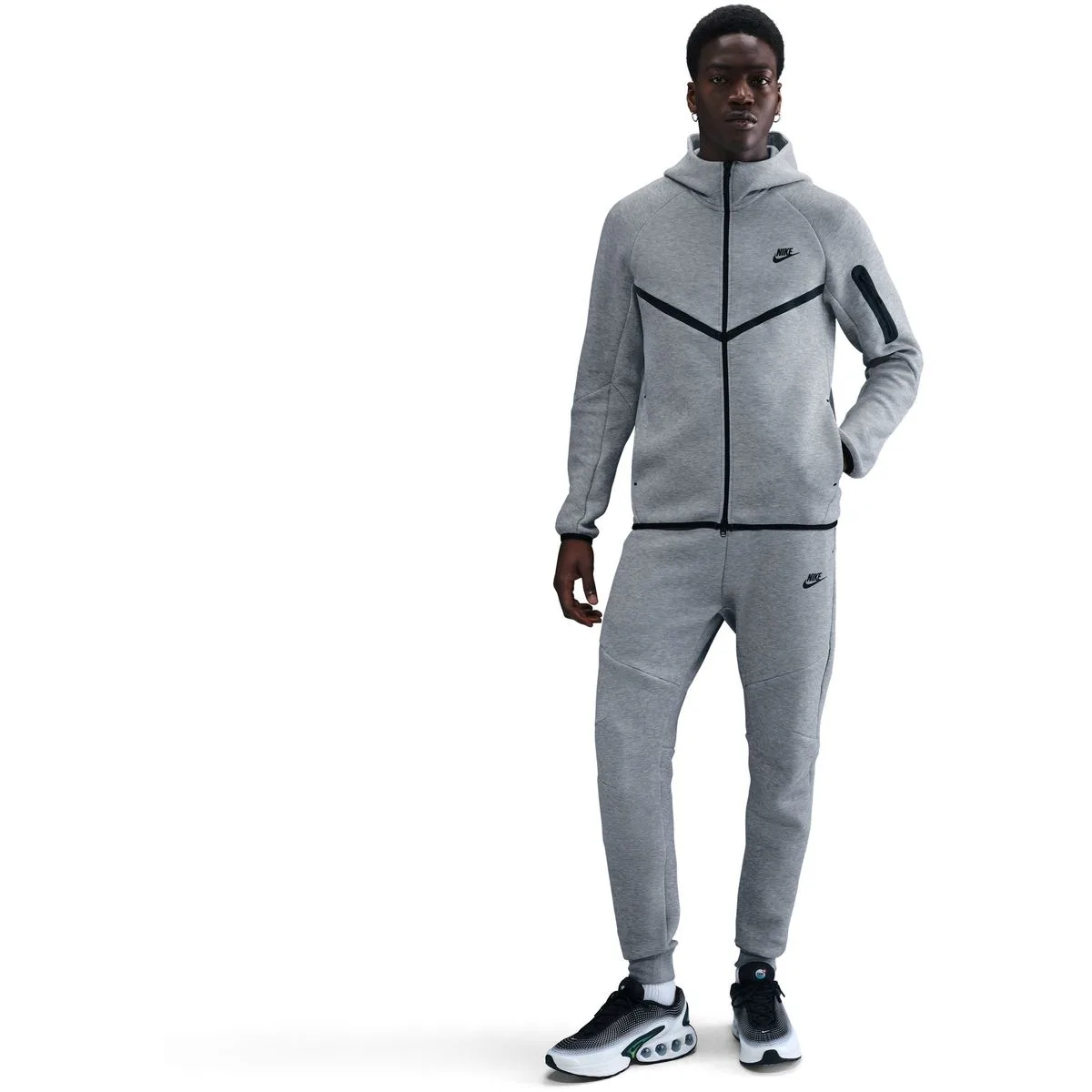 Nike Tech Herren Hose, grau US: 2XL
