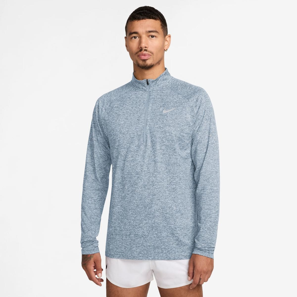 Stride Dri-Fit 1/4-Zip Herren Sweatshirt, blau US: XL
