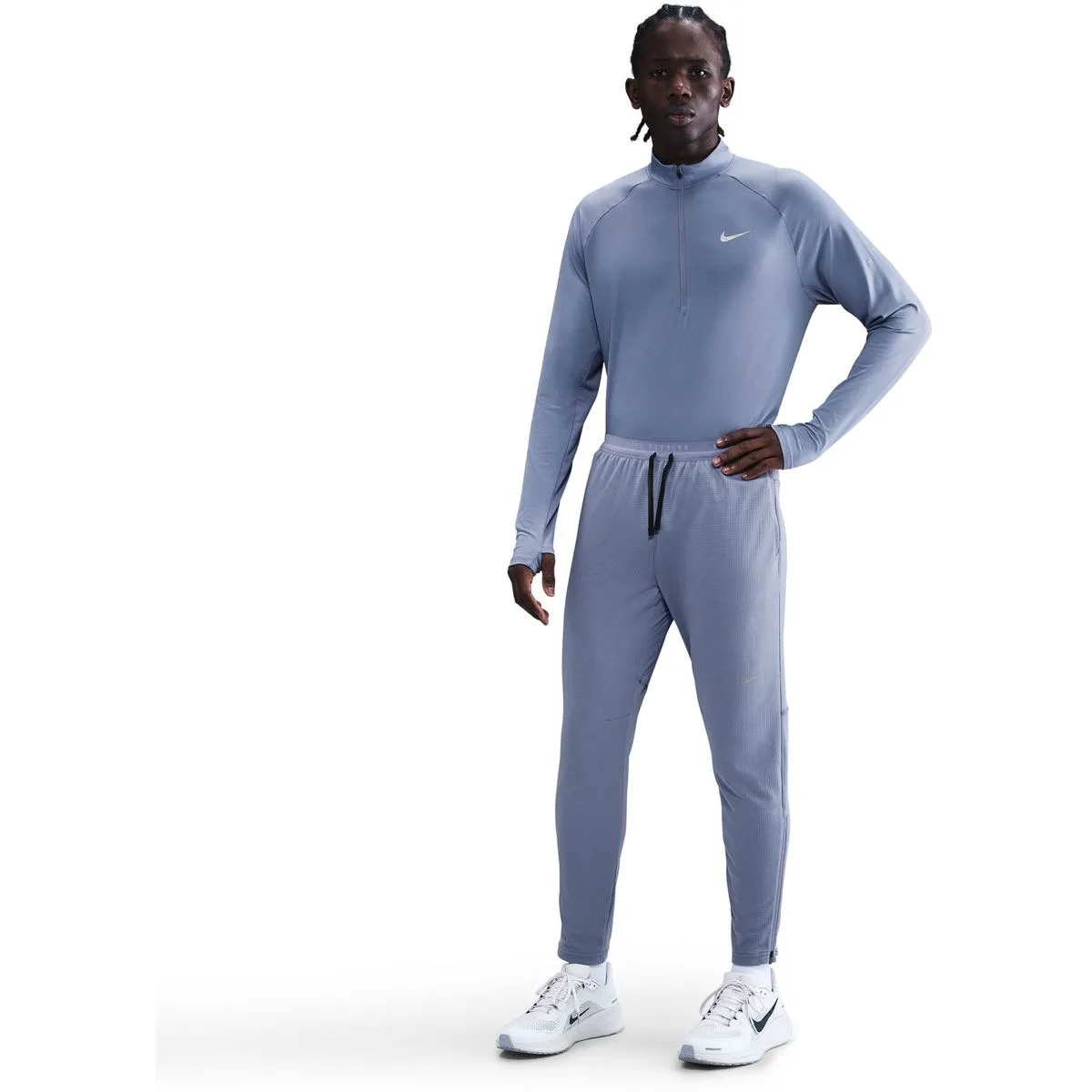 Stride Dri-Fit 1/4-Zip Herren Sweatshirt, lila US: M